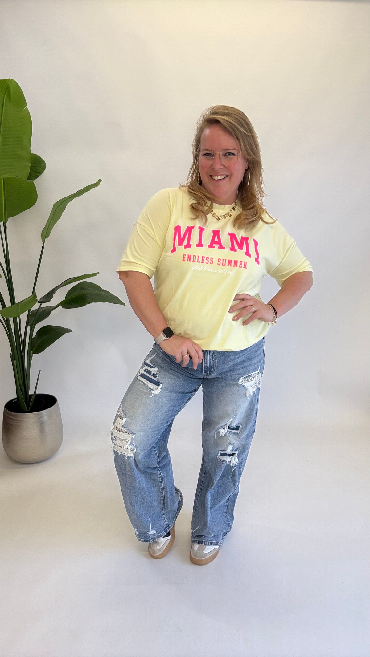 MIAMI T-SHIRT LINNIES - 1465