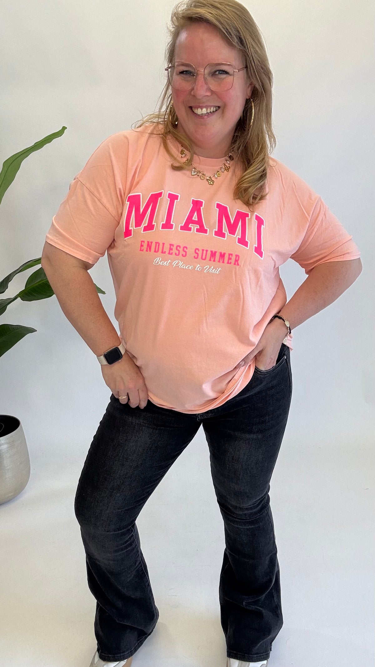 MIAMI T-SHIRT LINNIES - 1465