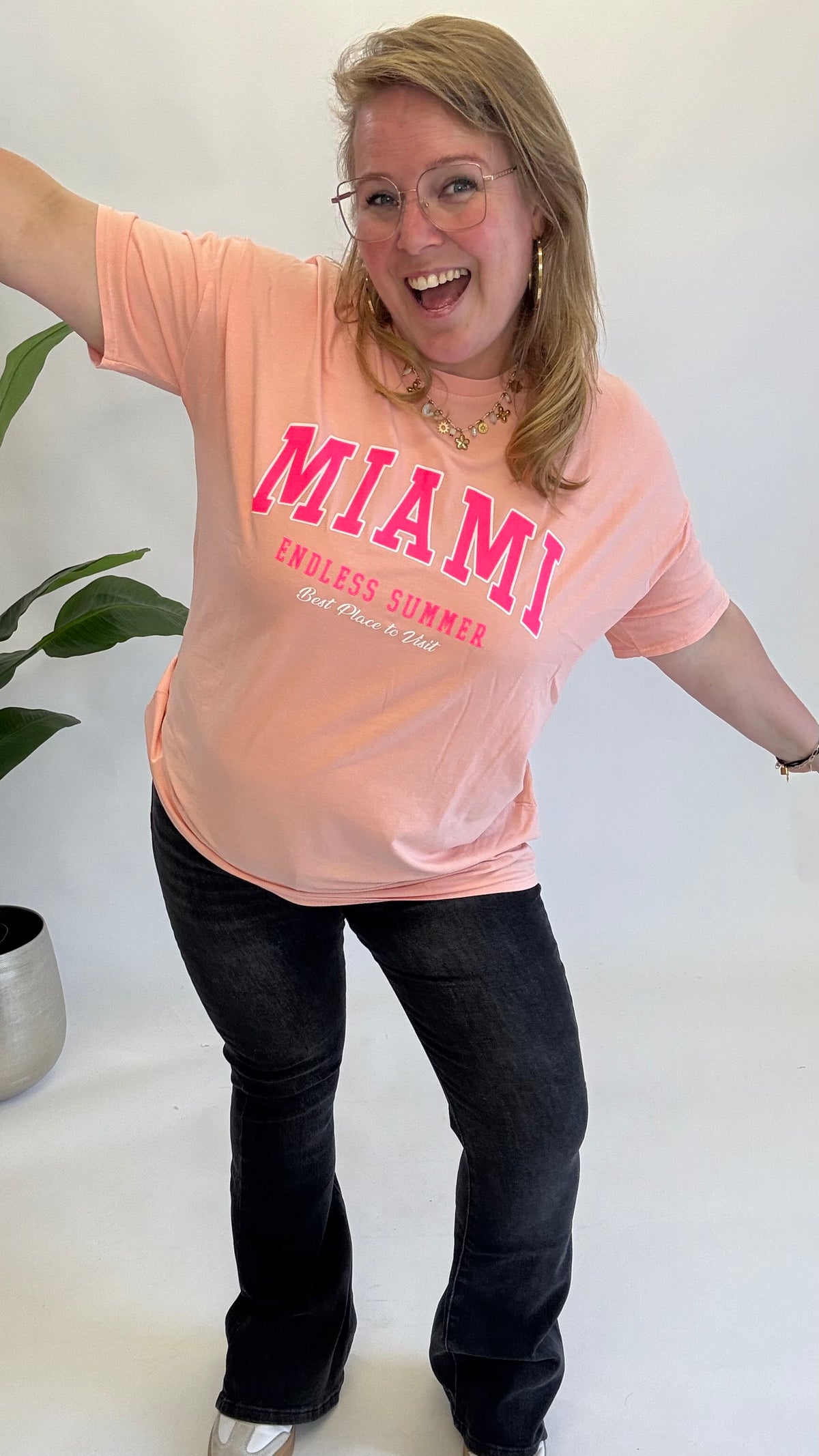 MIAMI T-SHIRT LINNIES - 1465