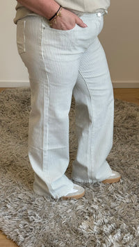 GOODIES JEANS WIDE LEG STREEP - Q839