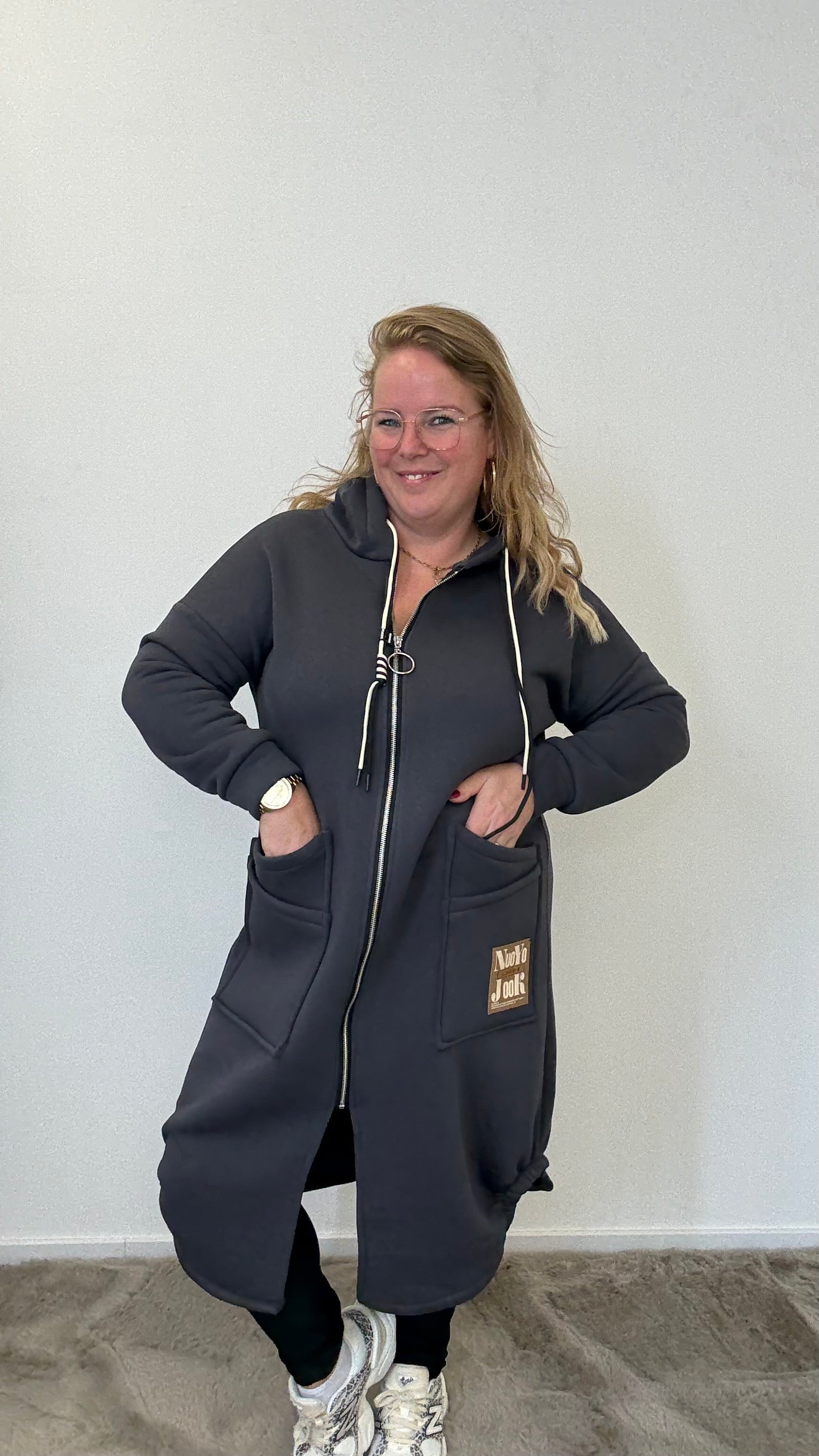 LANGE VEST MET RITS - 1729