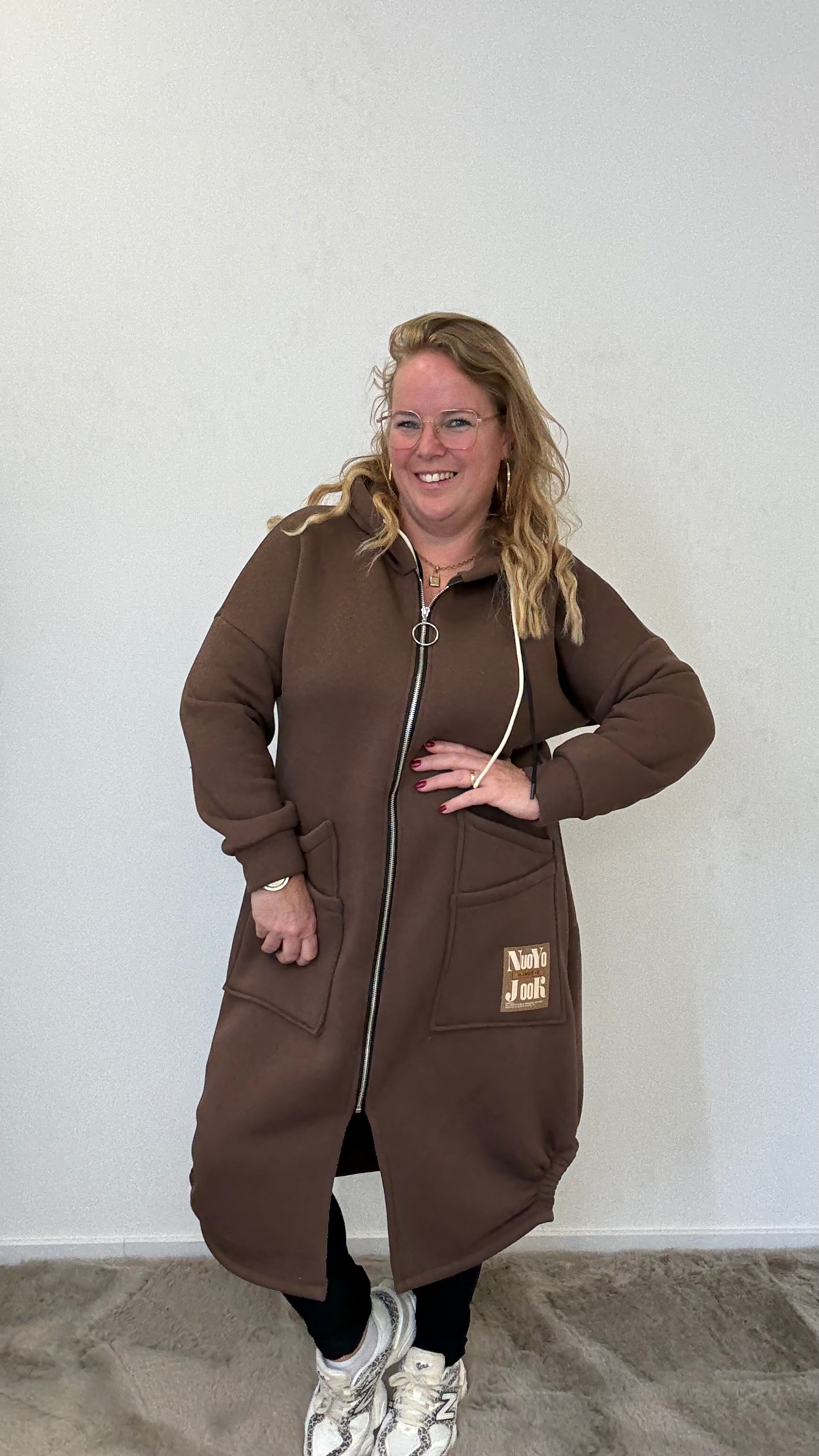 LANGE VEST MET RITS - 1729