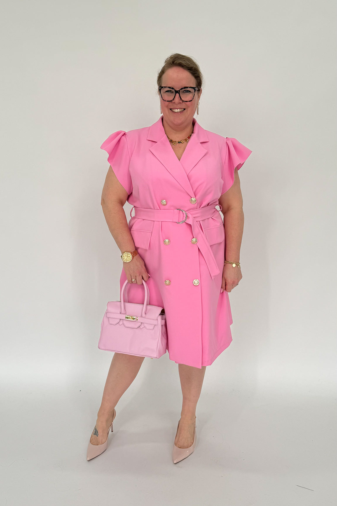 CHIC BUTTON JURK - 1981