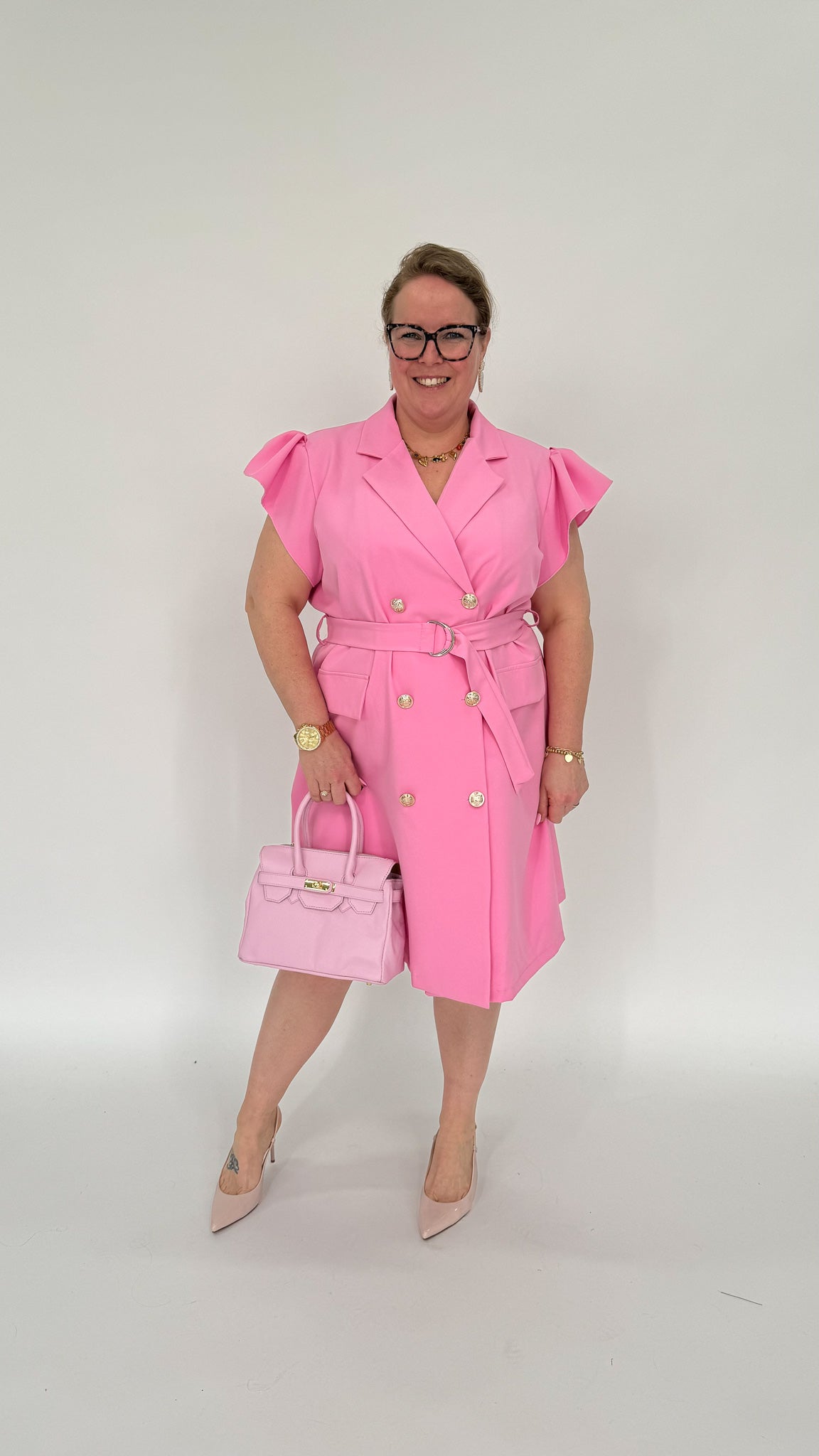 CHIC BUTTON JURK - 1981