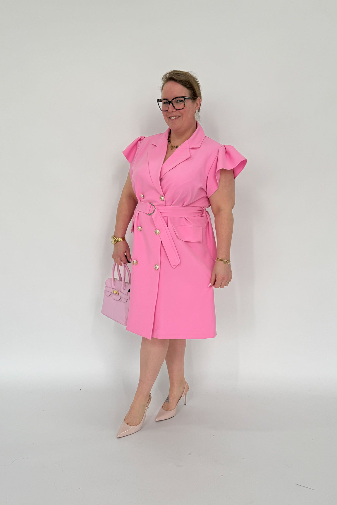 CHIC BUTTON JURK -1981