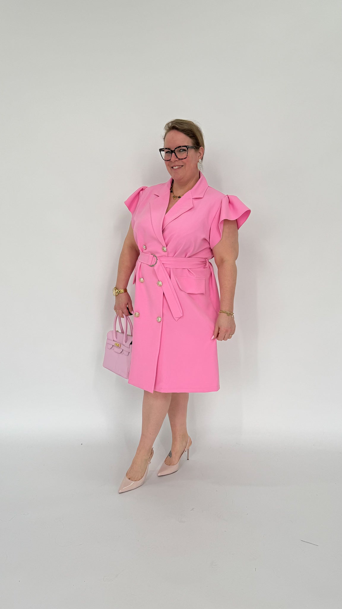 CHIC BUTTON JURK - 1981