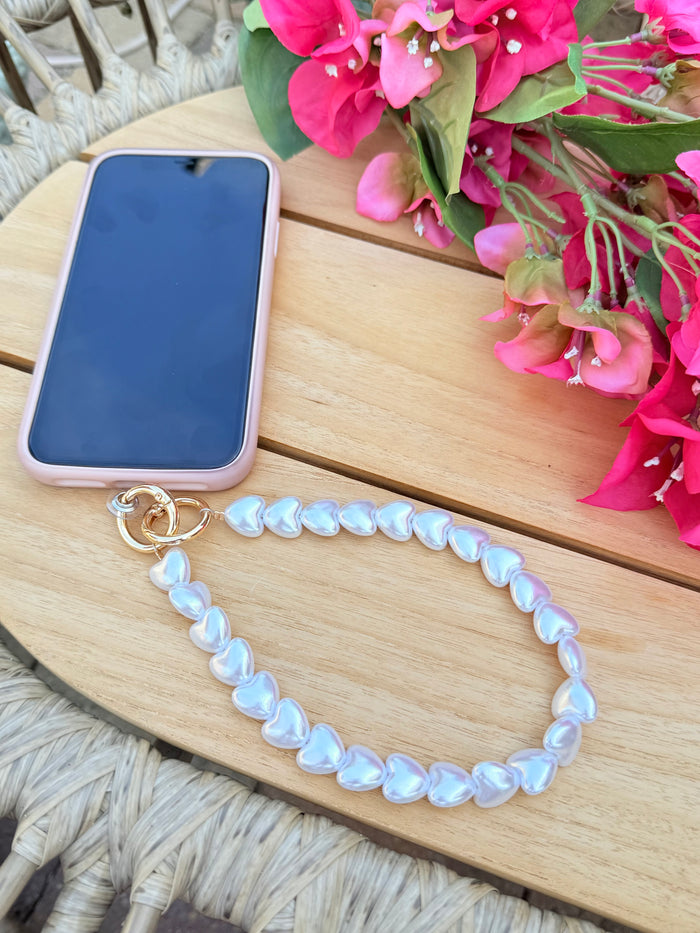 TELEFOON KOORD PEARL HEART - JE18220