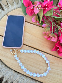 TELEFOON KOORD PEARL HEART - JE18220