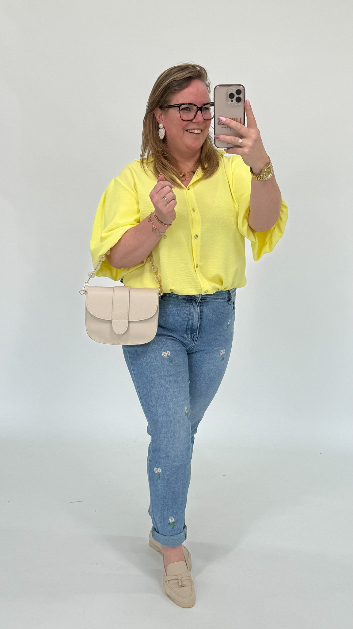 BLOUSE MET BALLON MOUW - 1984