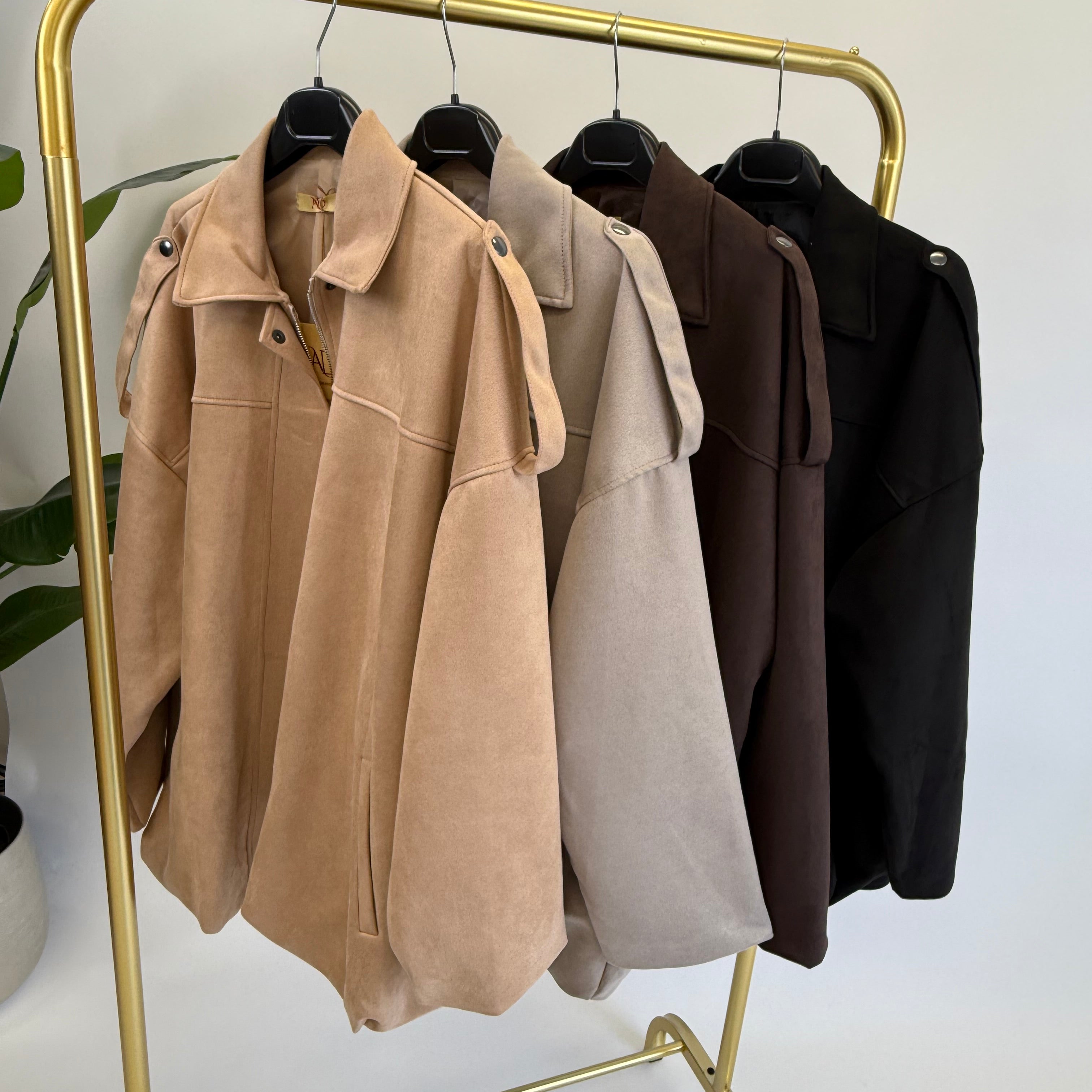 SUEDE JACKET/JAS - 1713