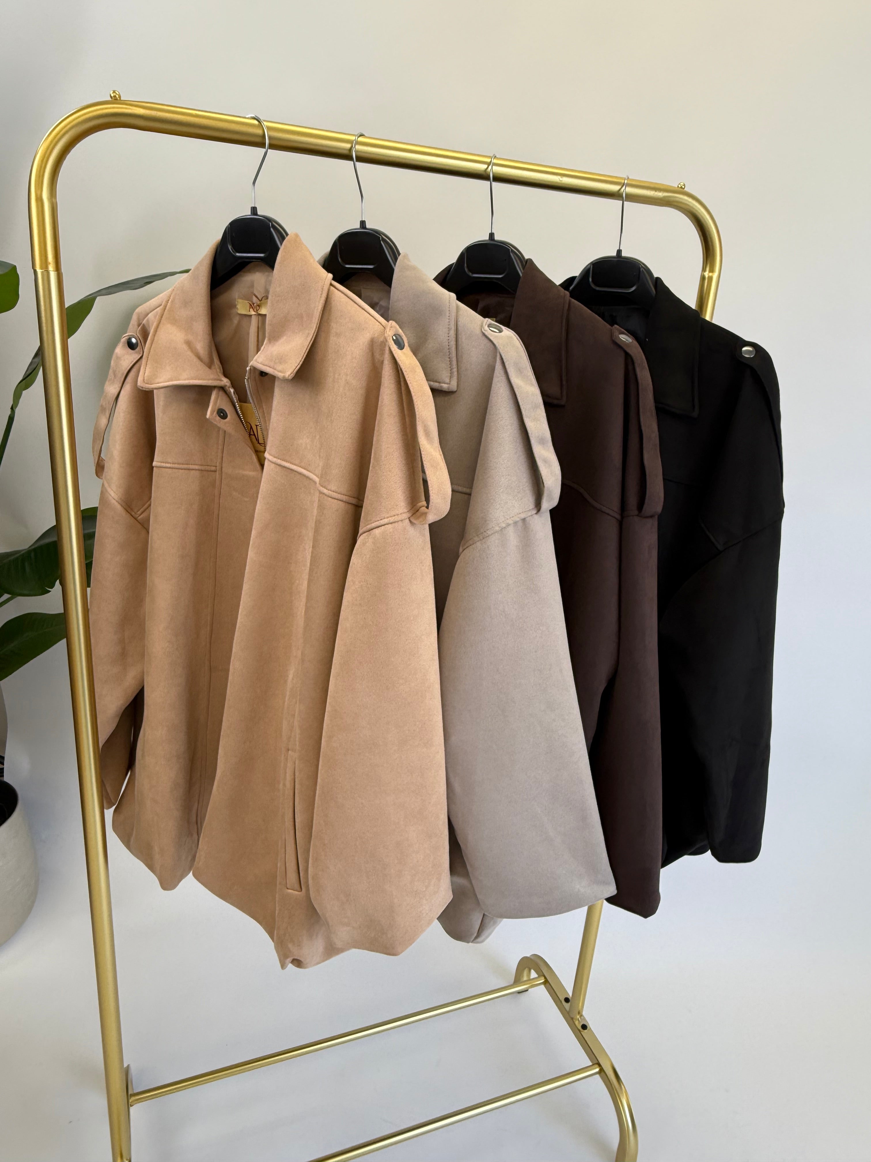 SUEDE JACKET/JASJE - 1713