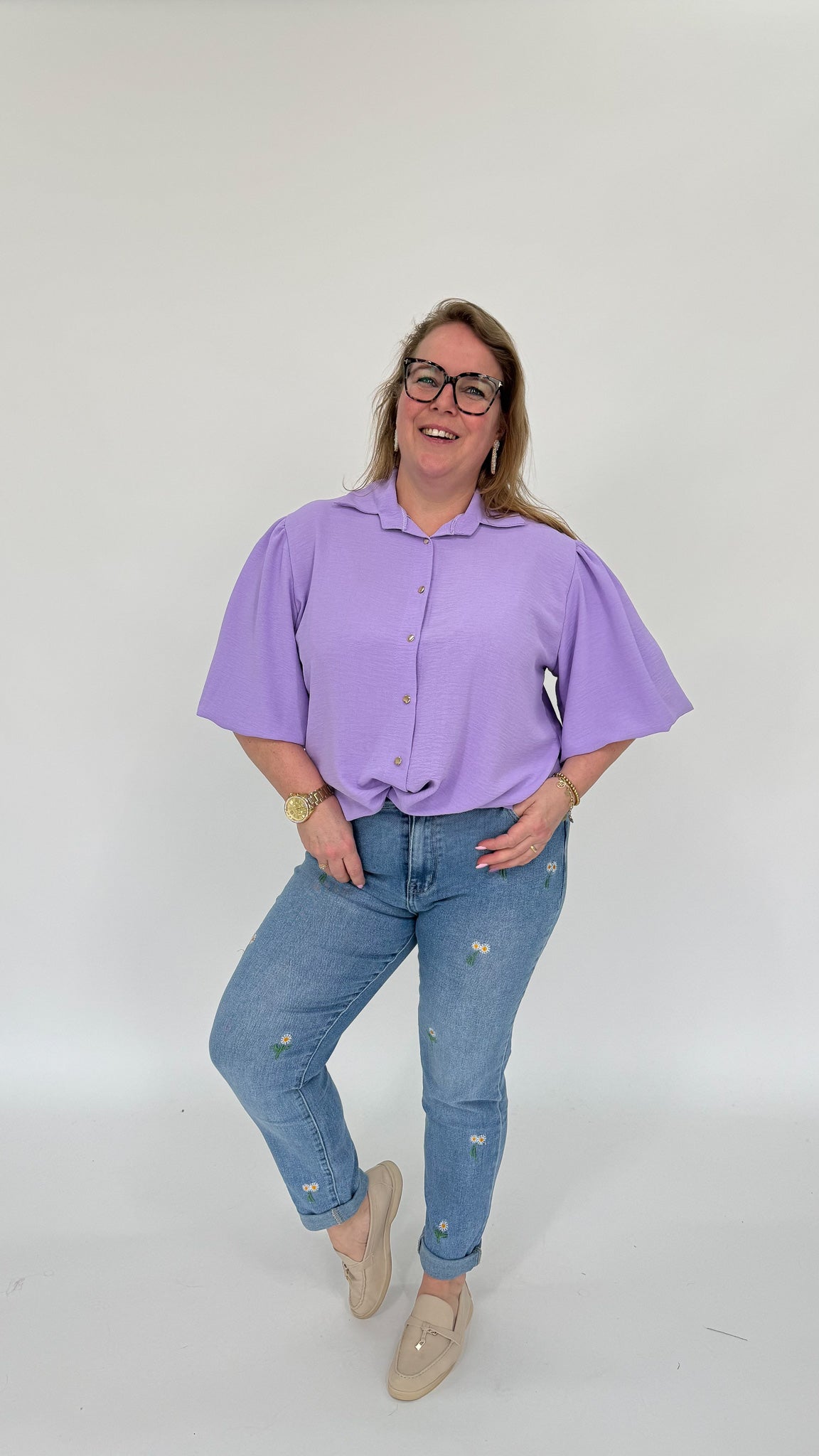 BLOUSE MET BALLON MOUW - 1984