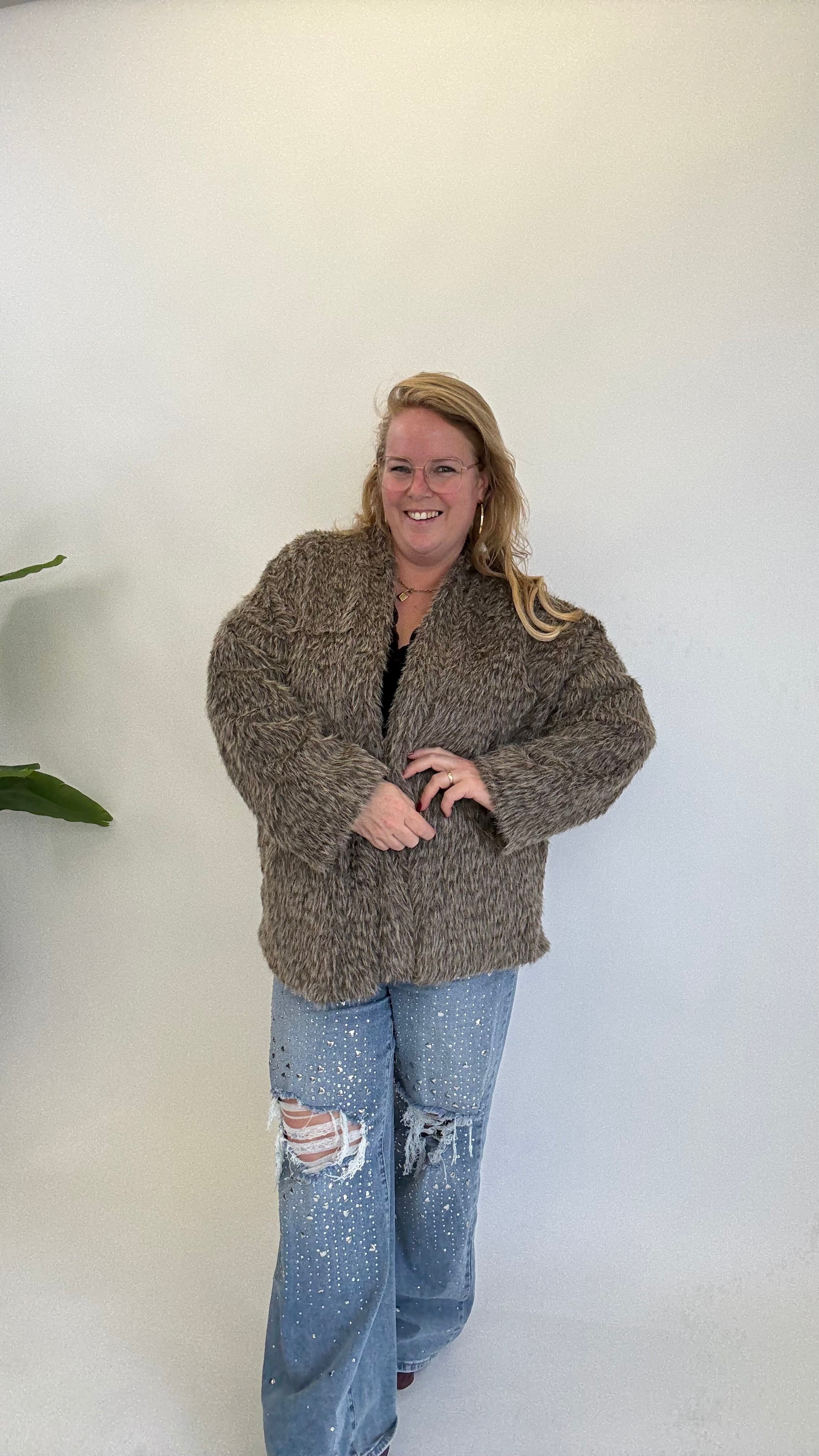 FAUX FUR JAS - 1742