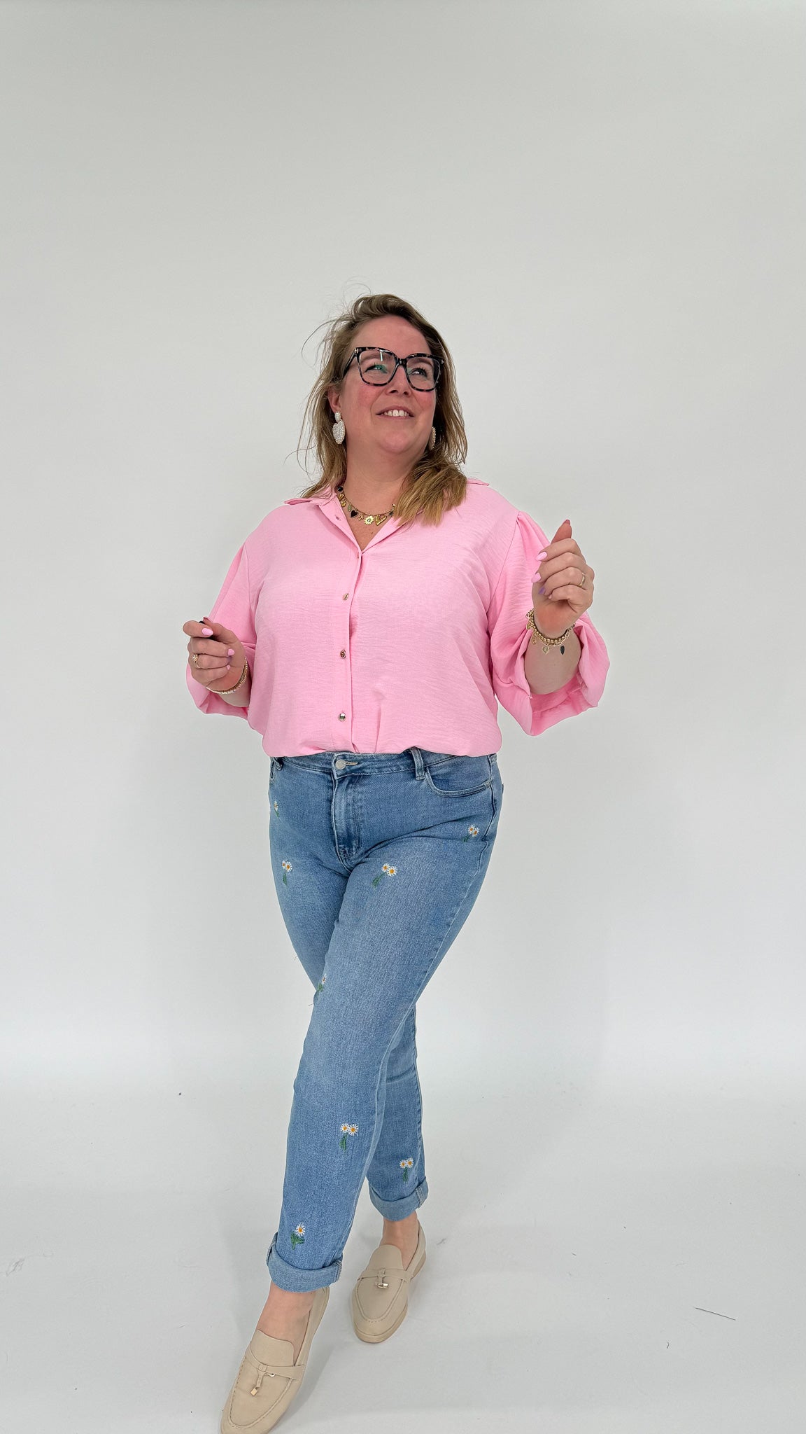 BLOUSE MET BALLON MOUW - 1984