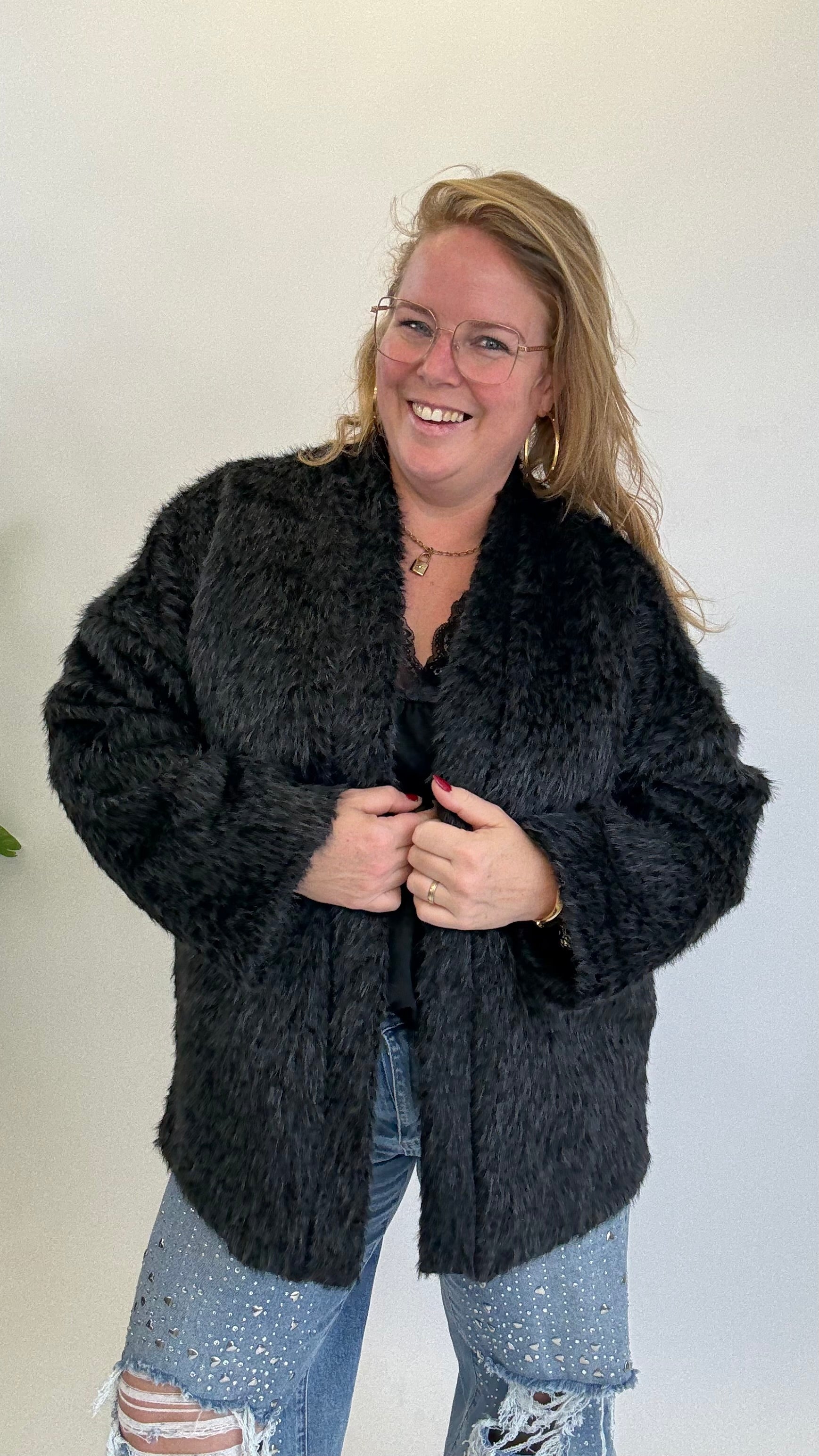 FAUX FUR JAS - 1742