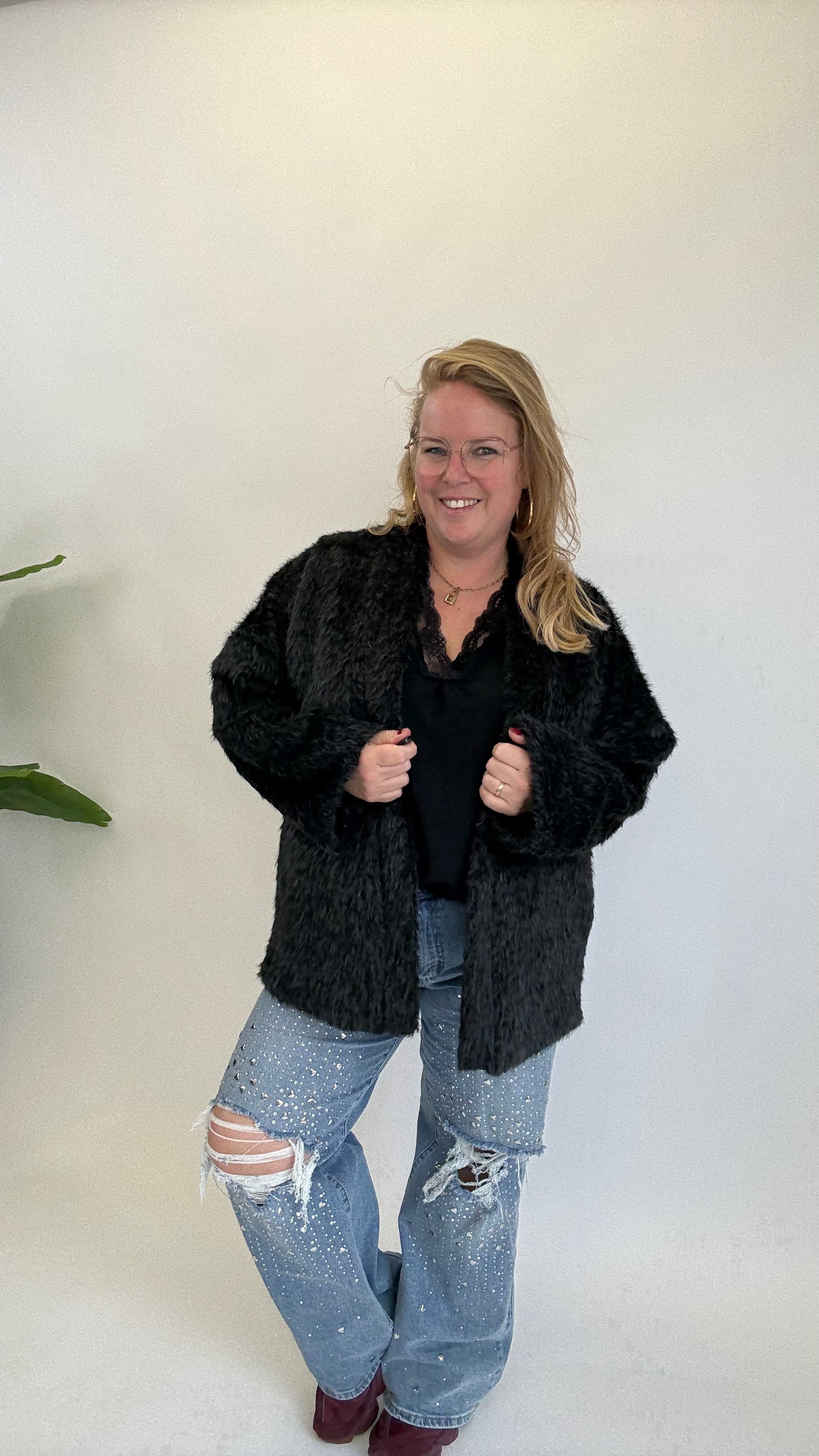 FAUX FUR JAS - 1742