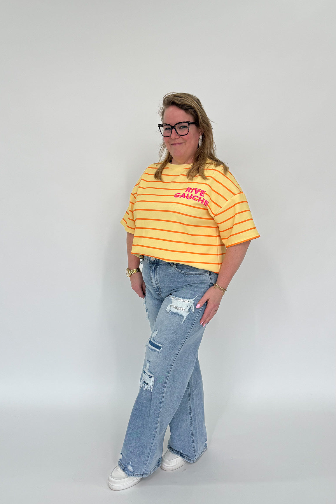 RIVE GAUCHE JOGGER T-SHIRT - 1989