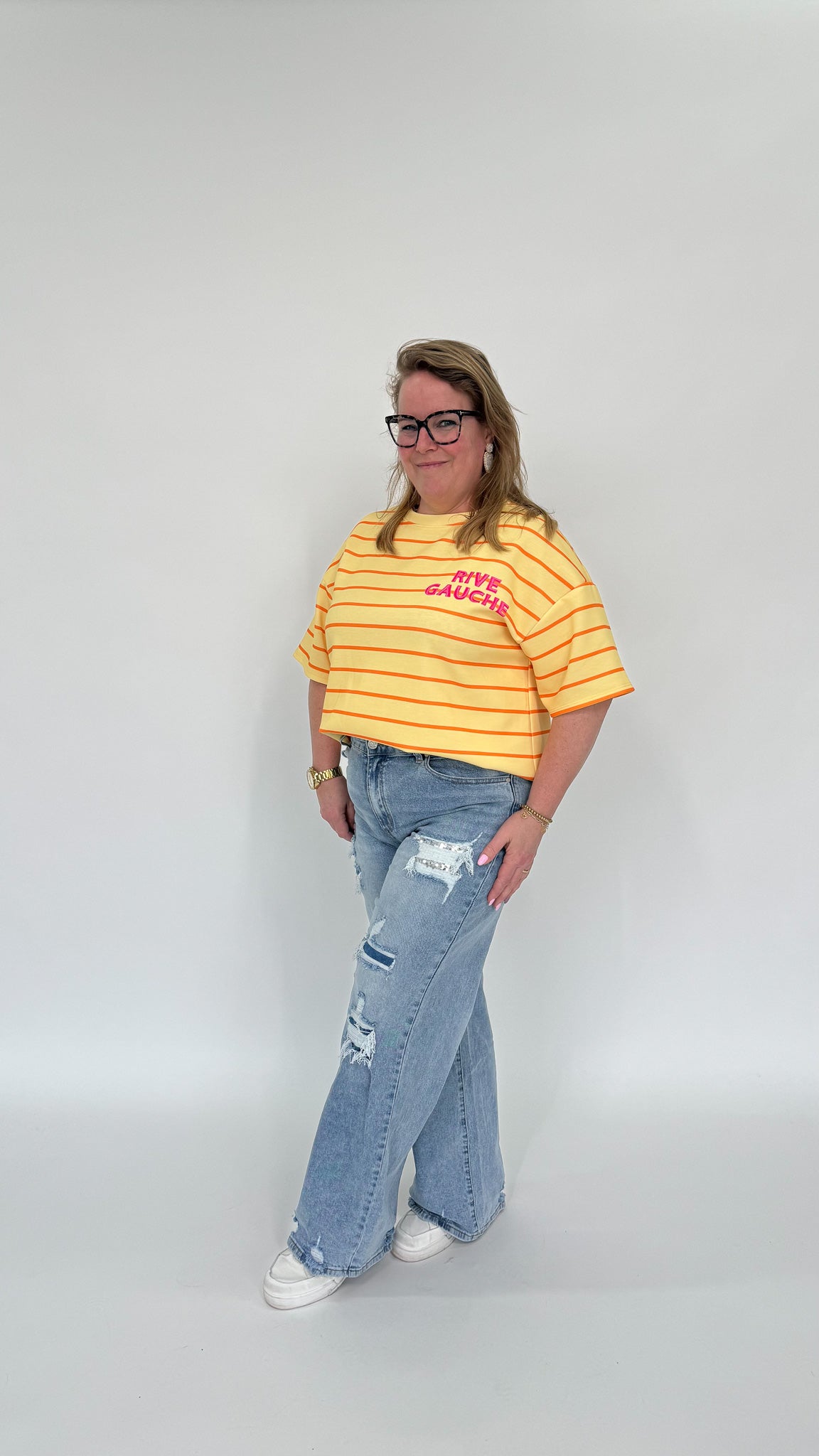 RIVE GAUCHE JOGGER T-SHIRT - 1989