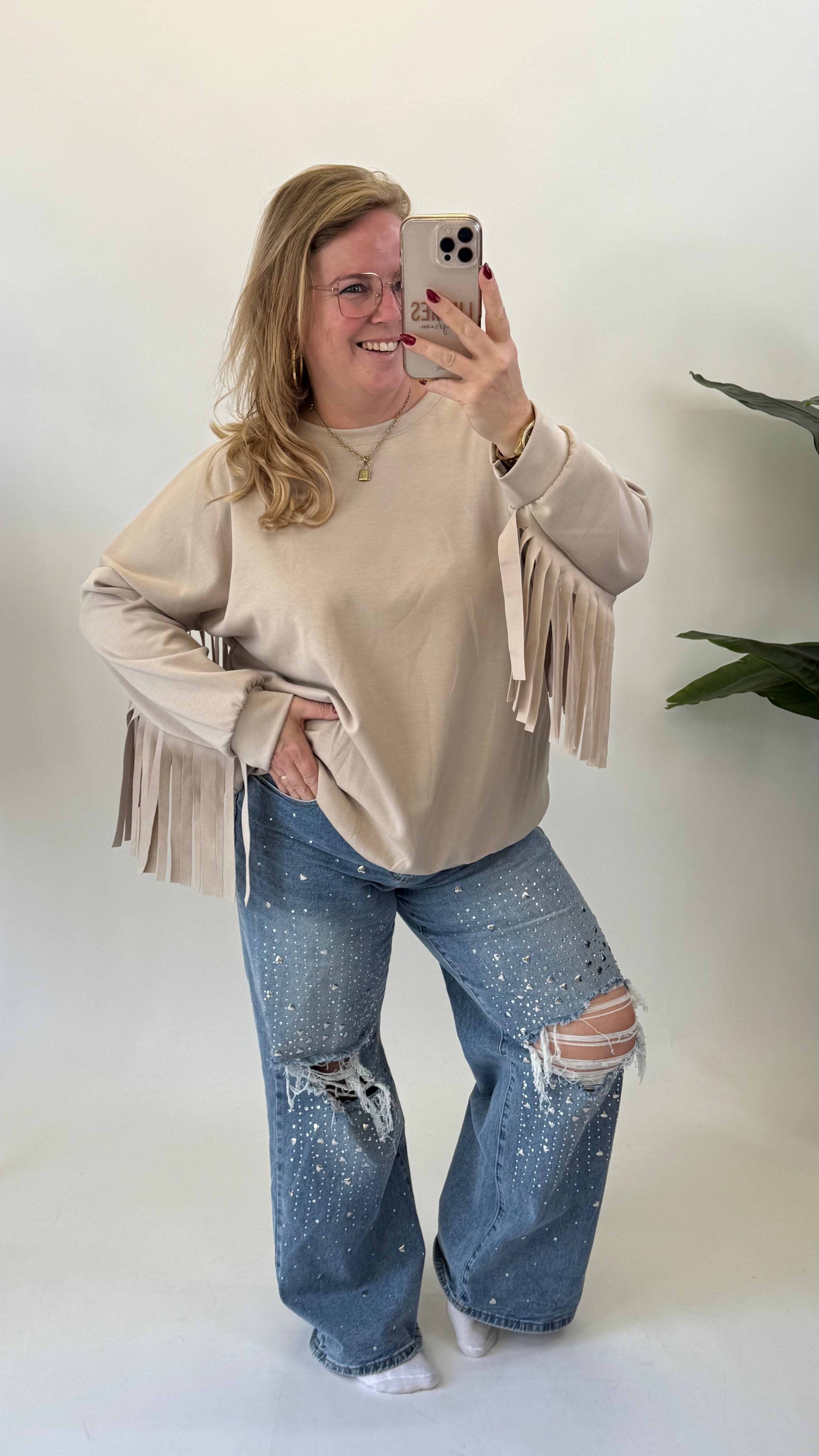 FRANJE SWEATER - 1748
