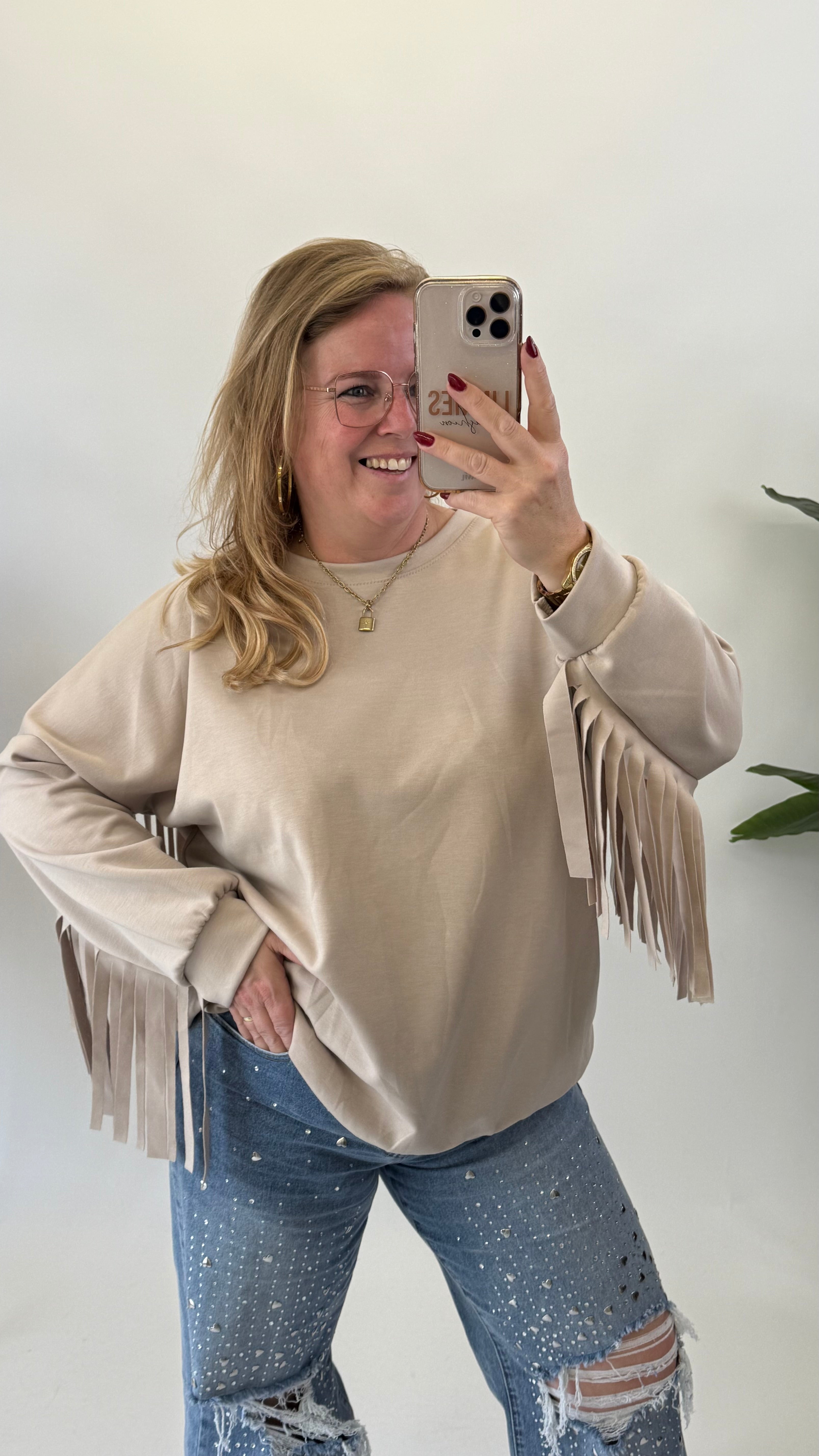 FRANJE SWEATER - 1748