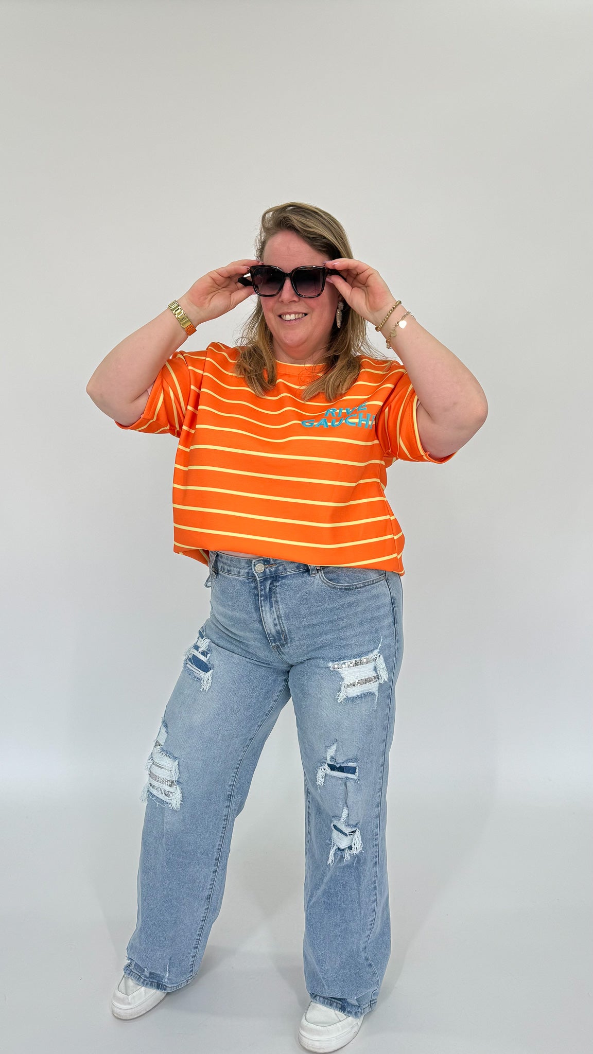 RIVE GAUCHE JOGGER T-SHIRT - 1989