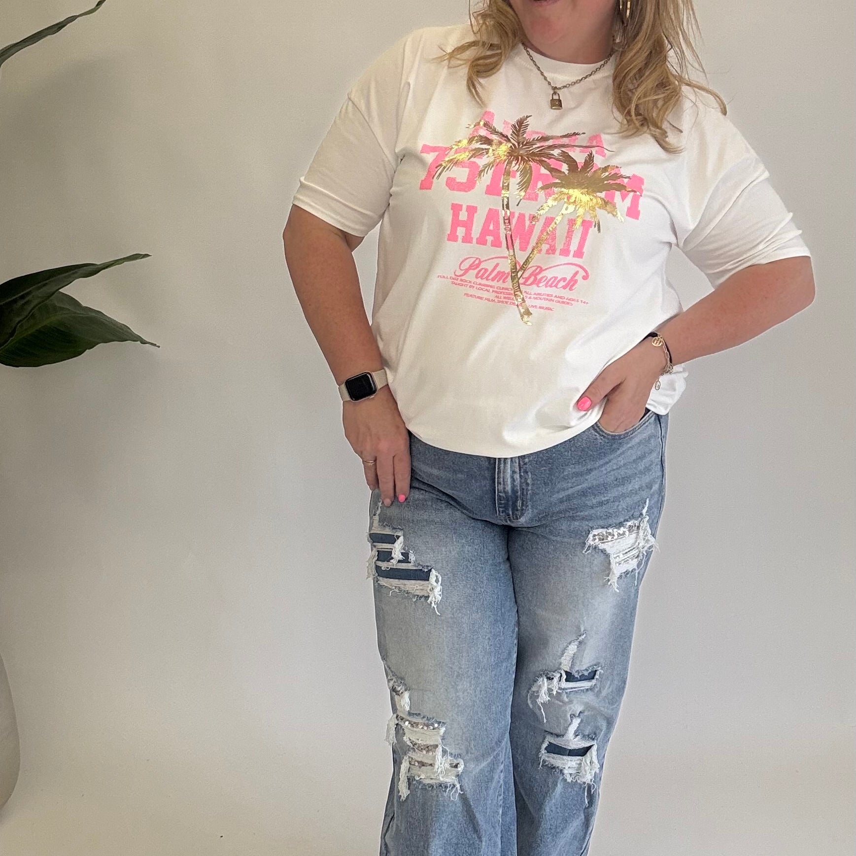 PALM BEACH T-SHIRT LINNIES - 1475