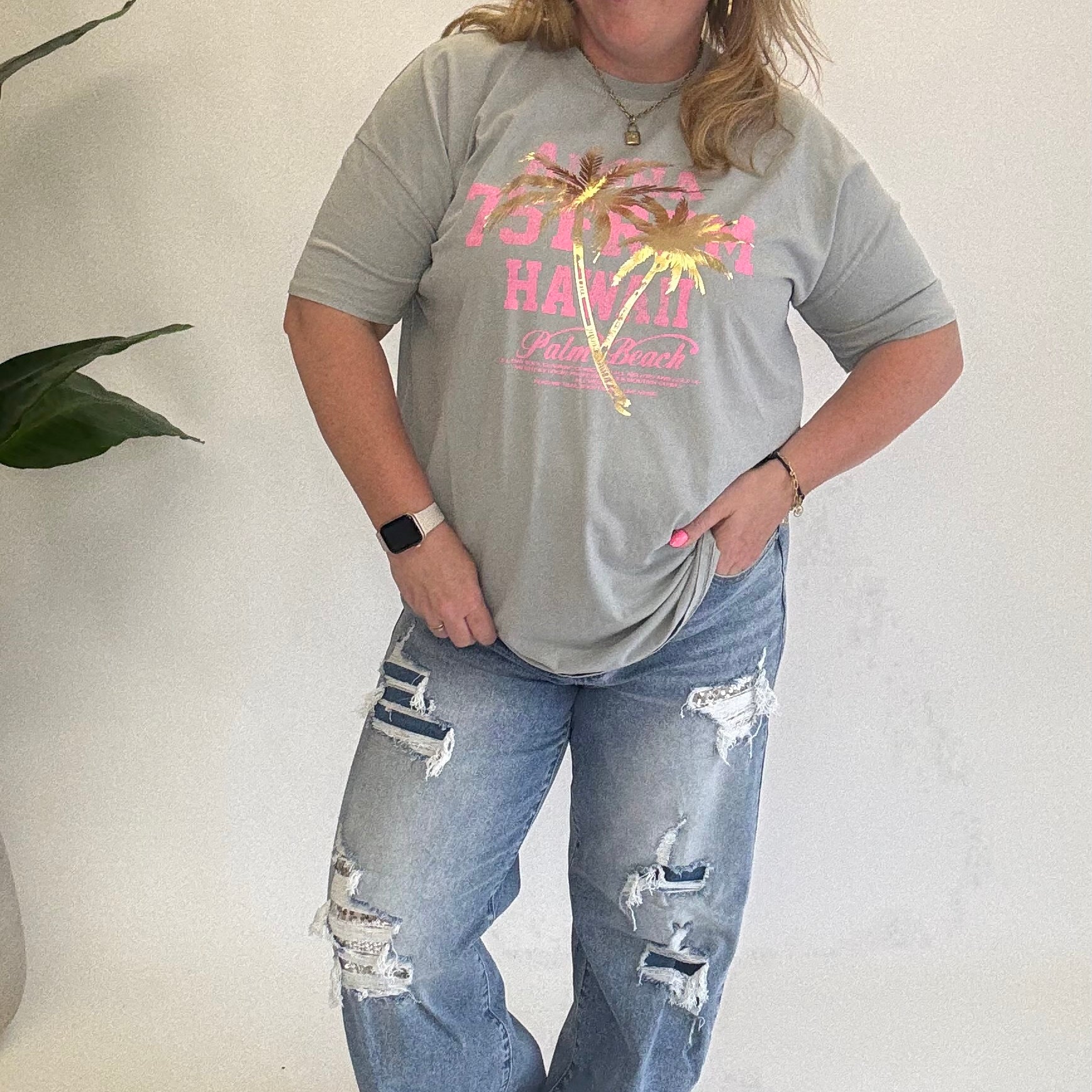 PALM BEACH T-SHIRT LINNIES - 1475