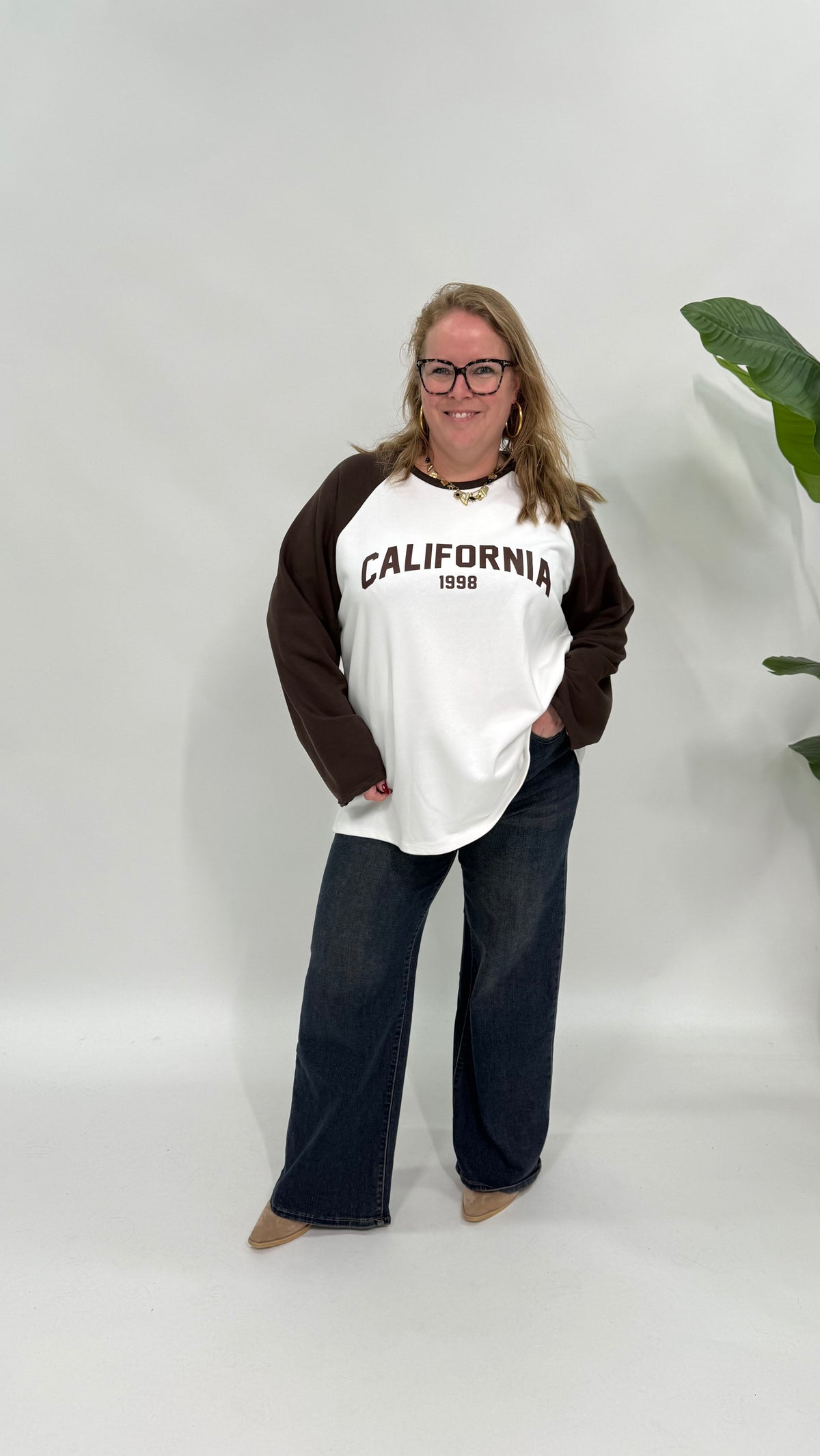 CALIFORNIA BASEBALL SWEATER ESPRESSO