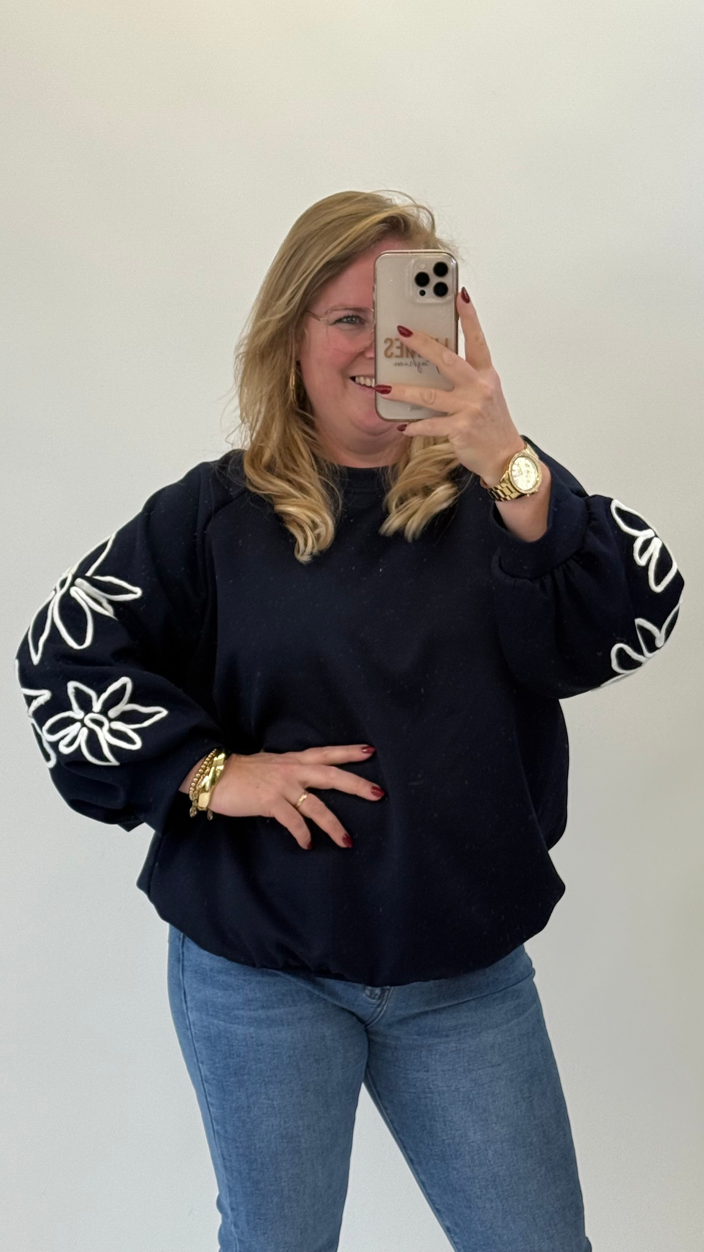 FLOWER SWEATER - 1743