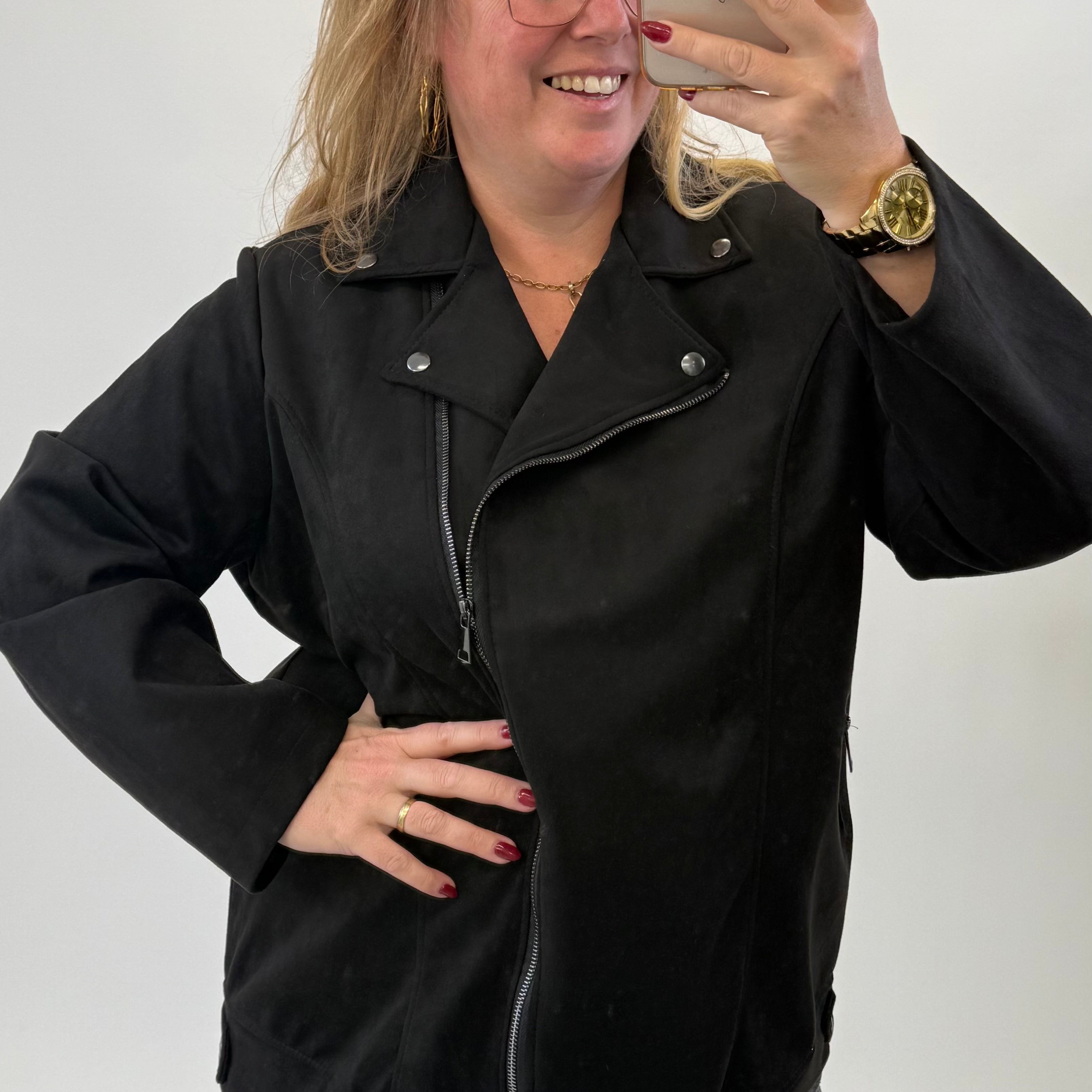 SUEDE JACKET LENA - 1739