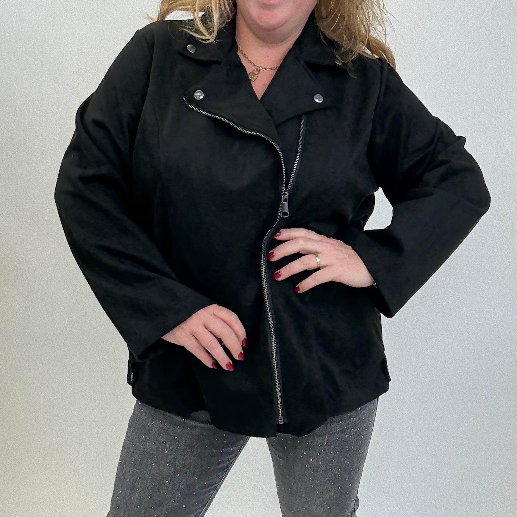 SUEDE JACKET LENA - 1739