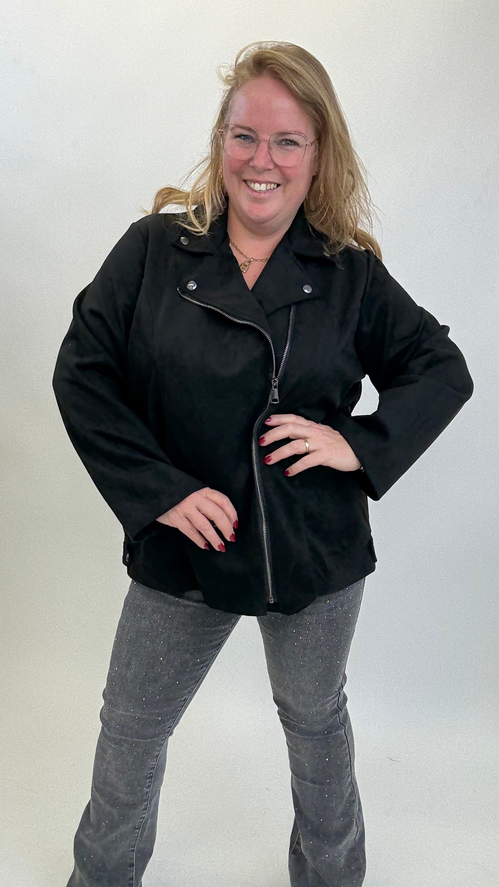 SUEDE JACKET LENA - 1739