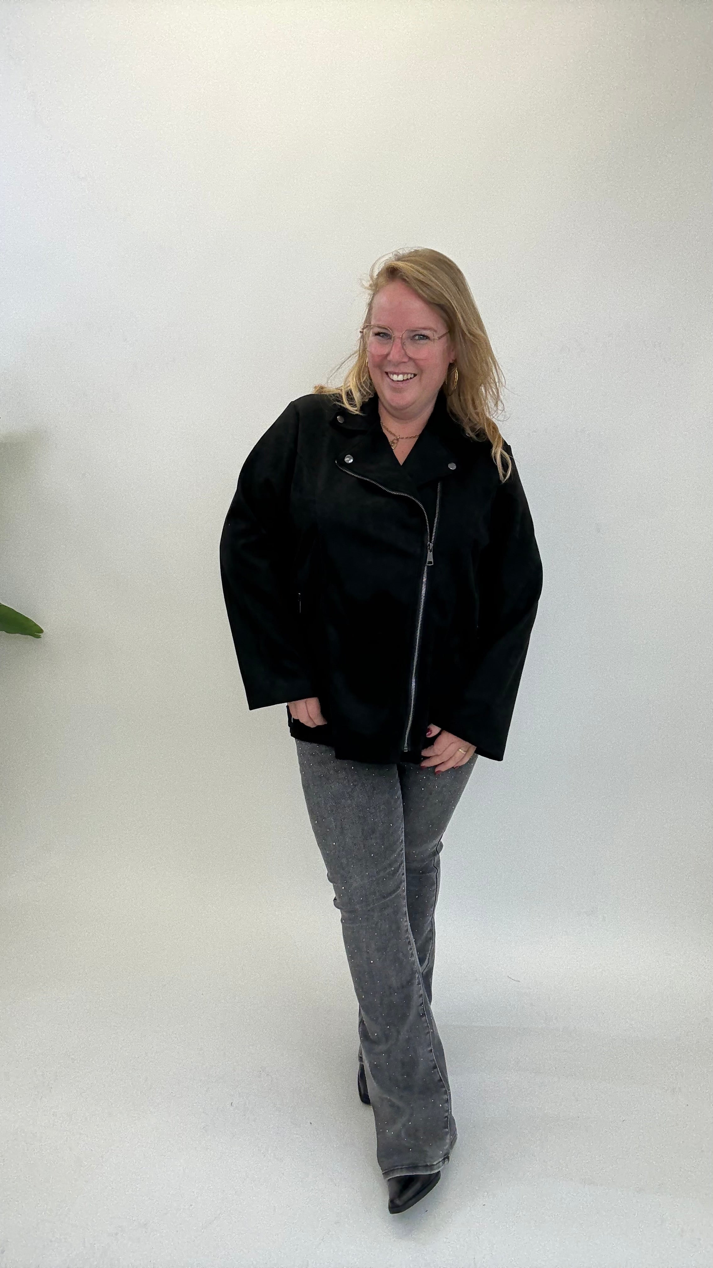 SUEDE JACKET LENA - 1739