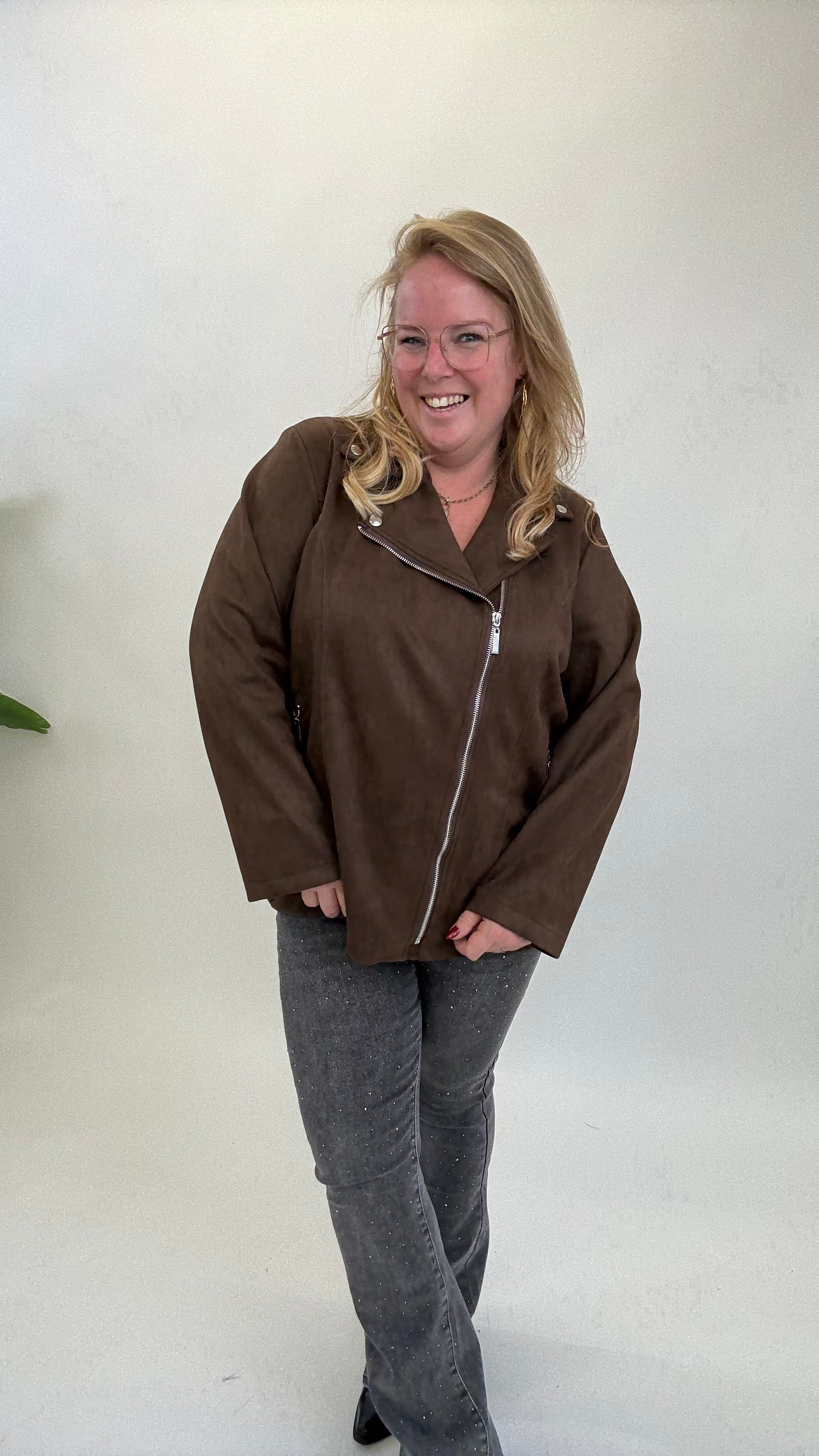 SUEDE JACKET LENA - 1739