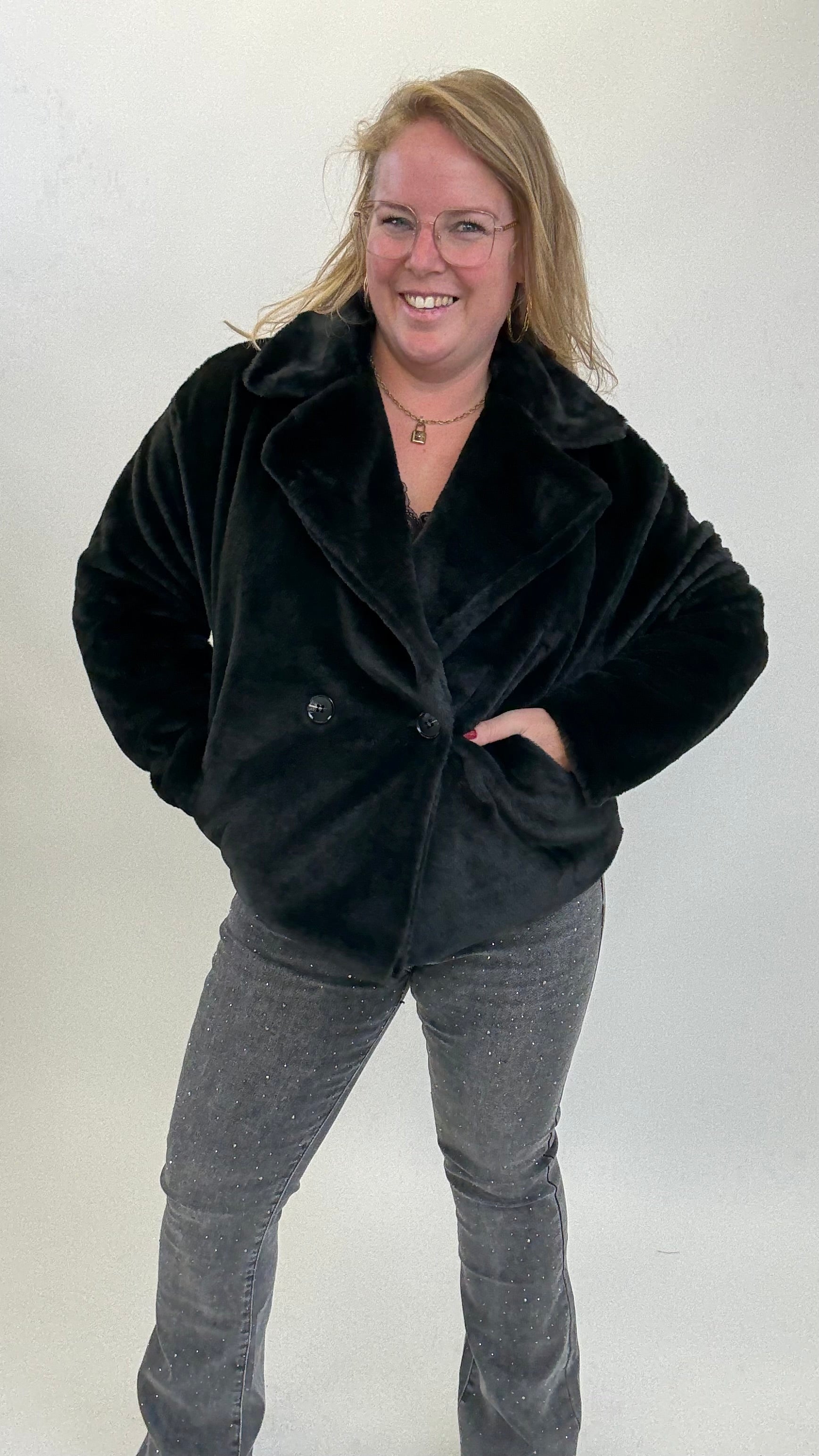FAUX FUR JAS FLUFFY - 1744