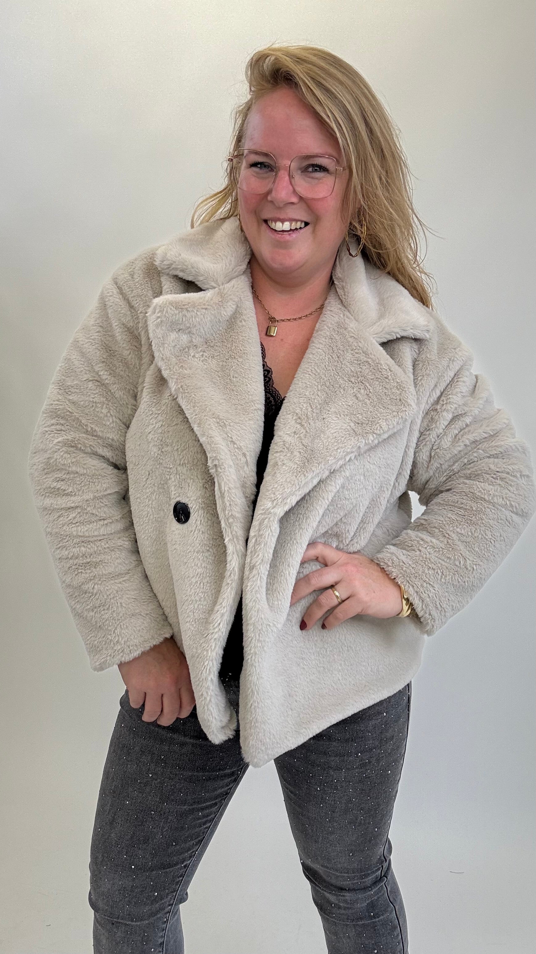 FAUX FUR JAS FLUFFY - 1744