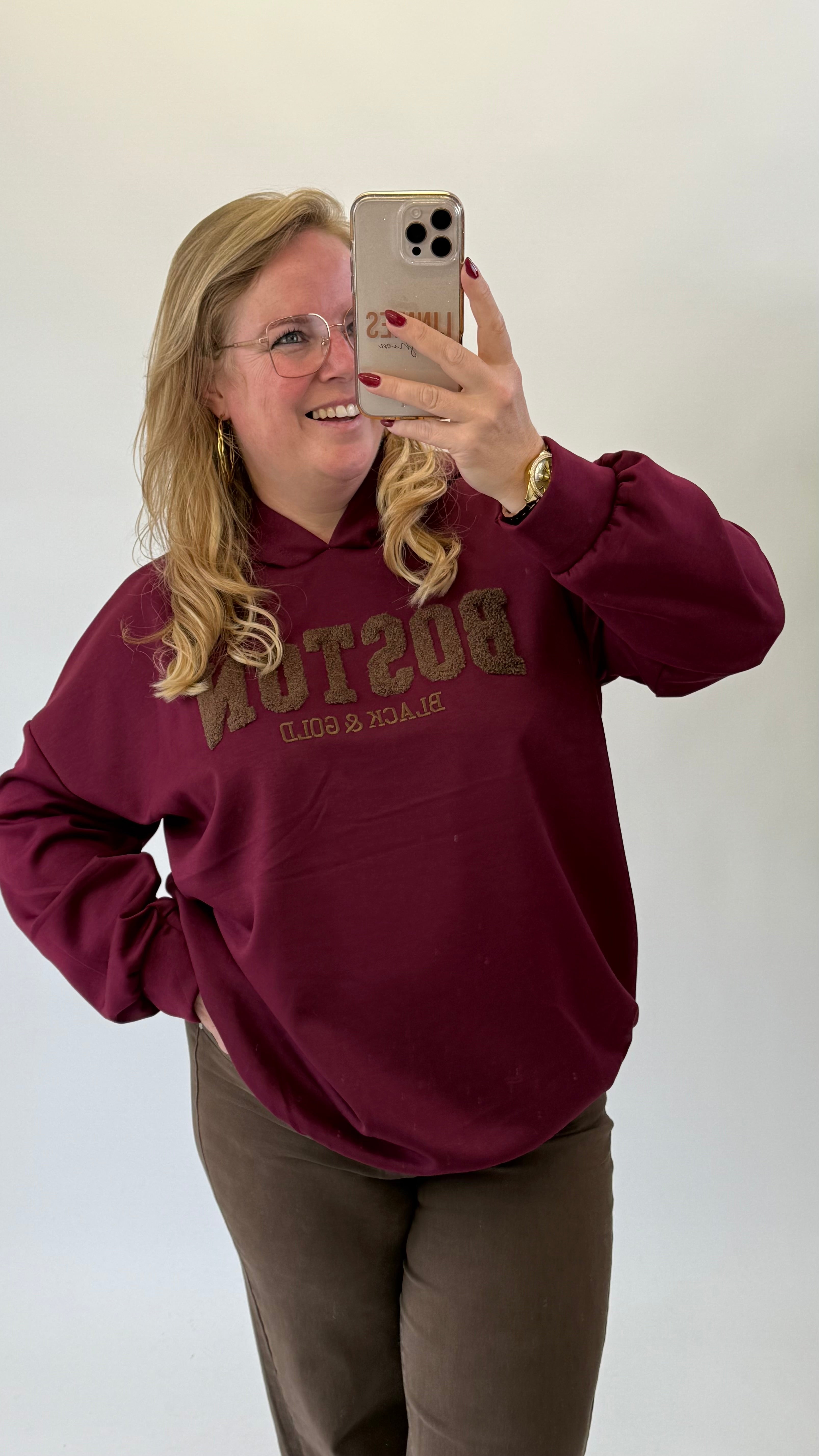 BOSTON SWEATER HOODIE - 1740