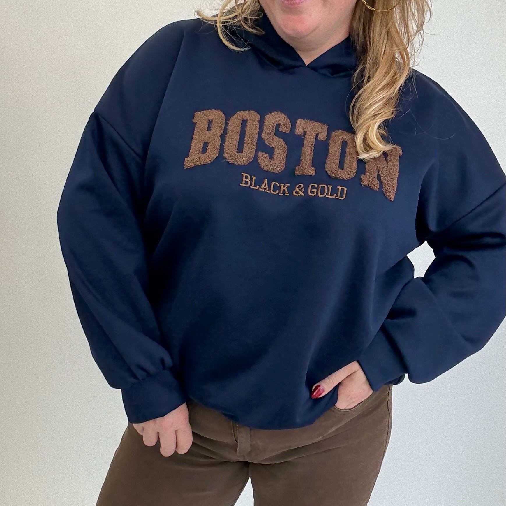 BOSTON SWEATER HOODIE - 1740