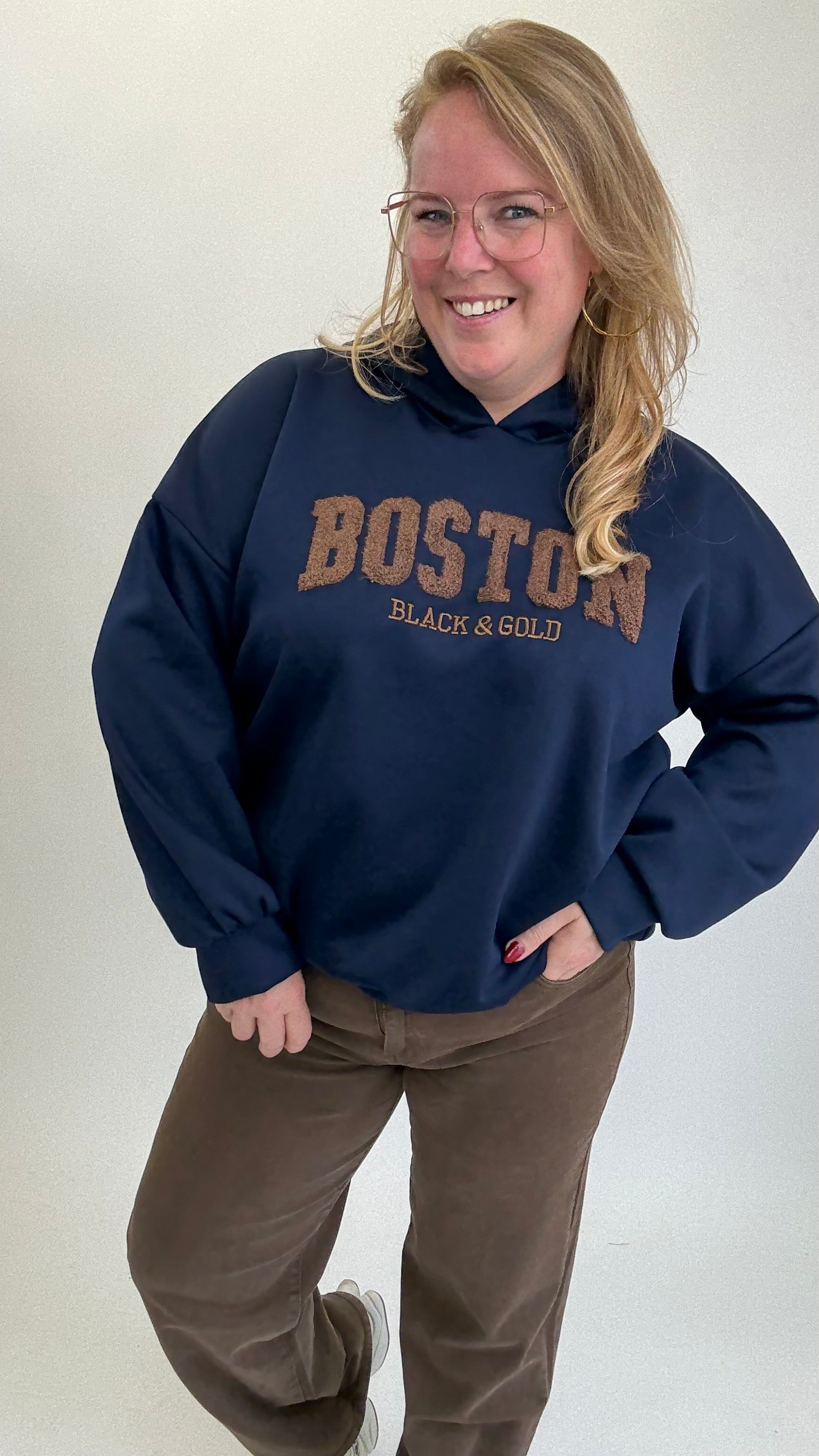 BOSTON SWEATER HOODIE - 1740