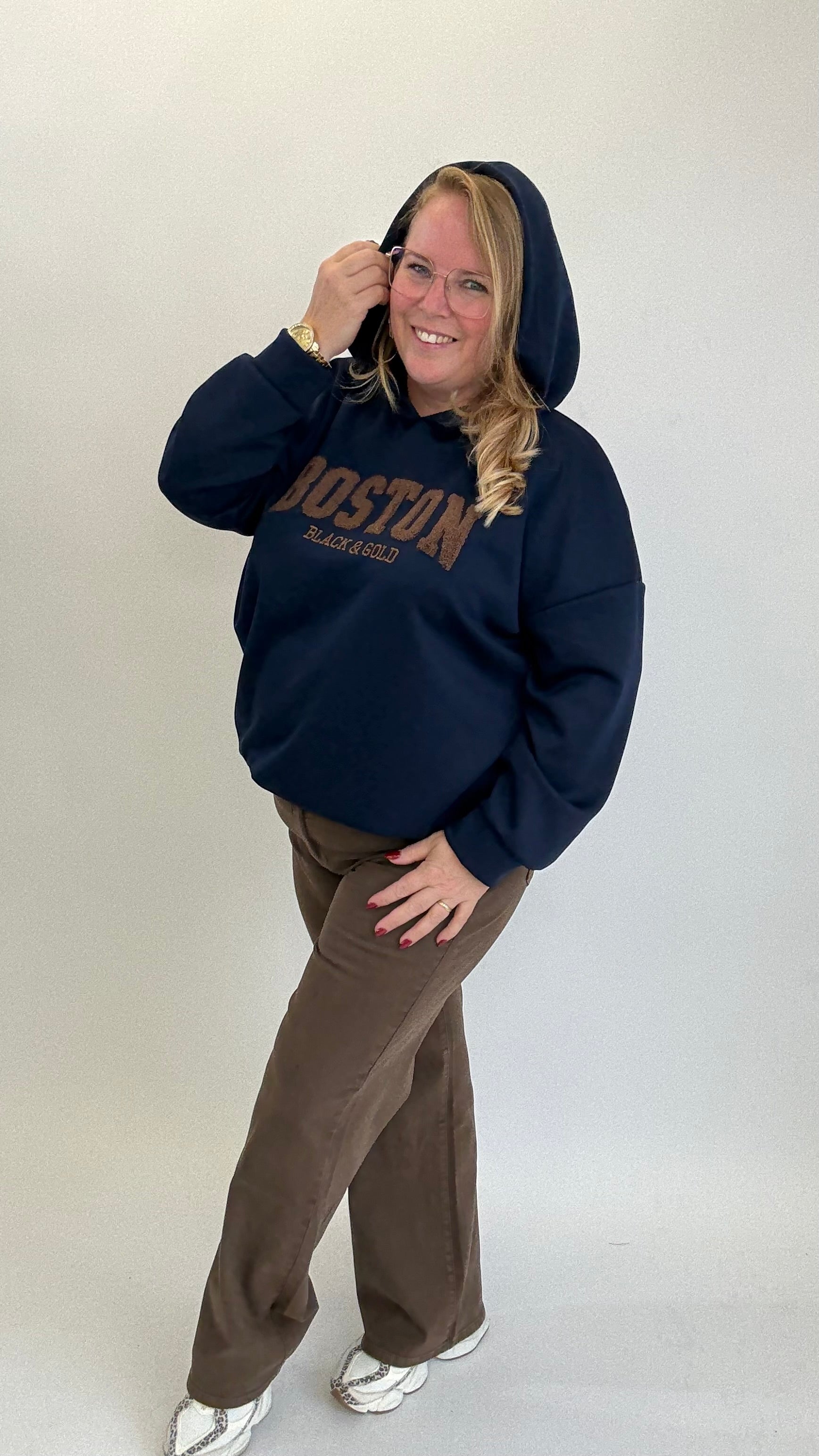 BOSTON SWEATER HOODIE - 1740