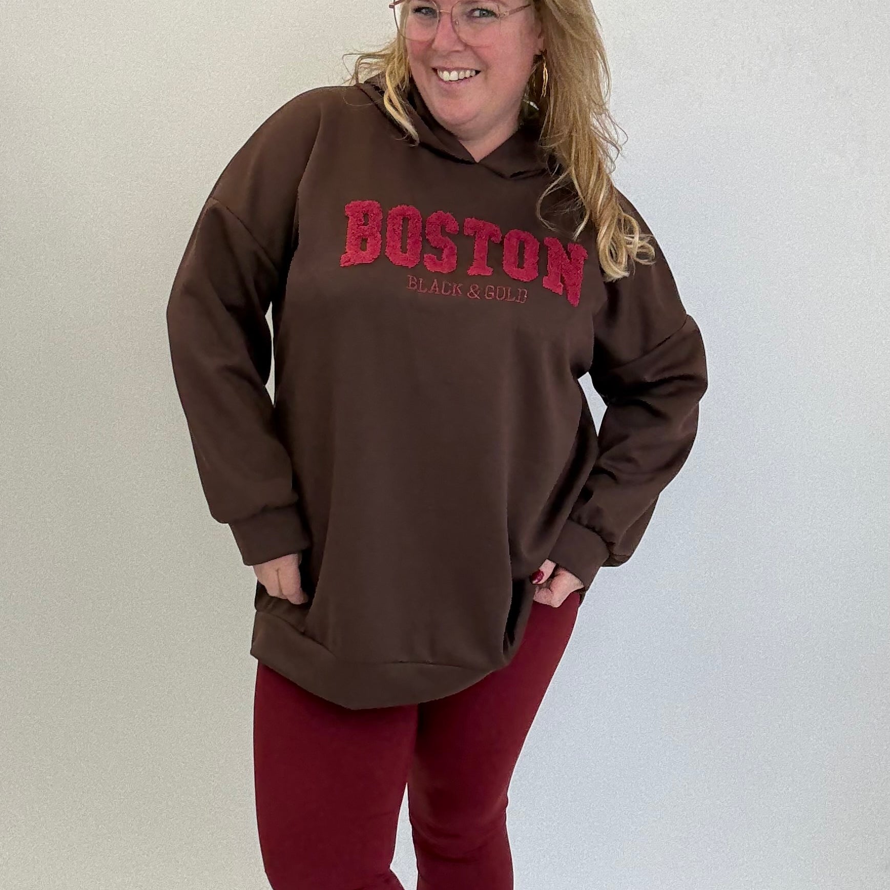 BOSTON SWEATER HOODIE - 1740