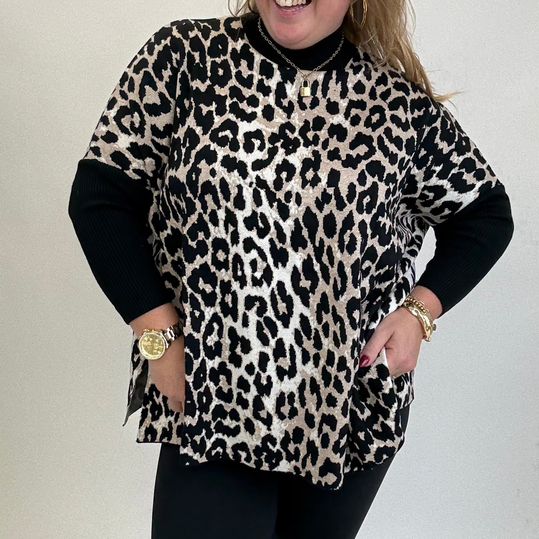 ZACHTE PANTER TRUI - 1754