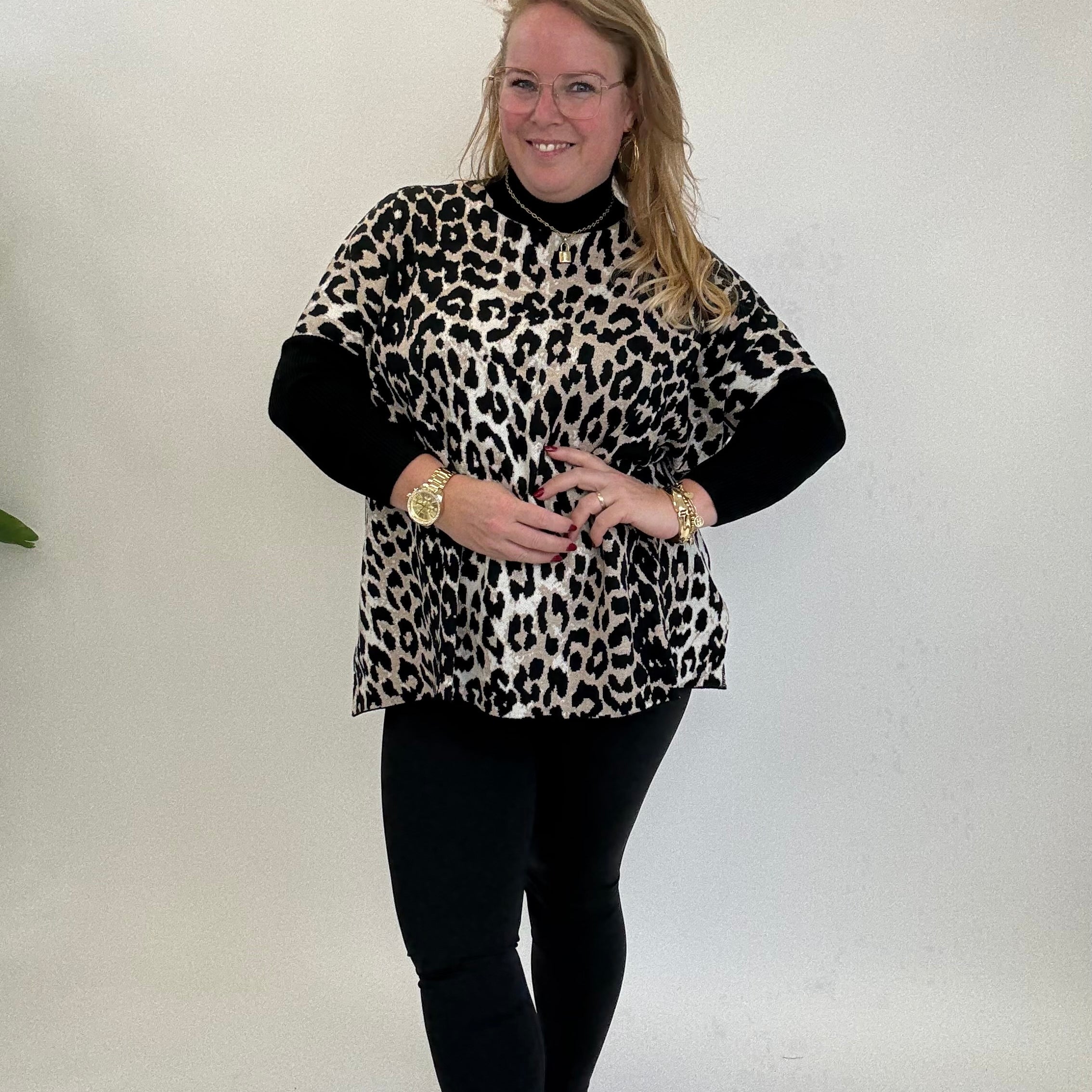 ZACHTE PANTER TRUI - 1754