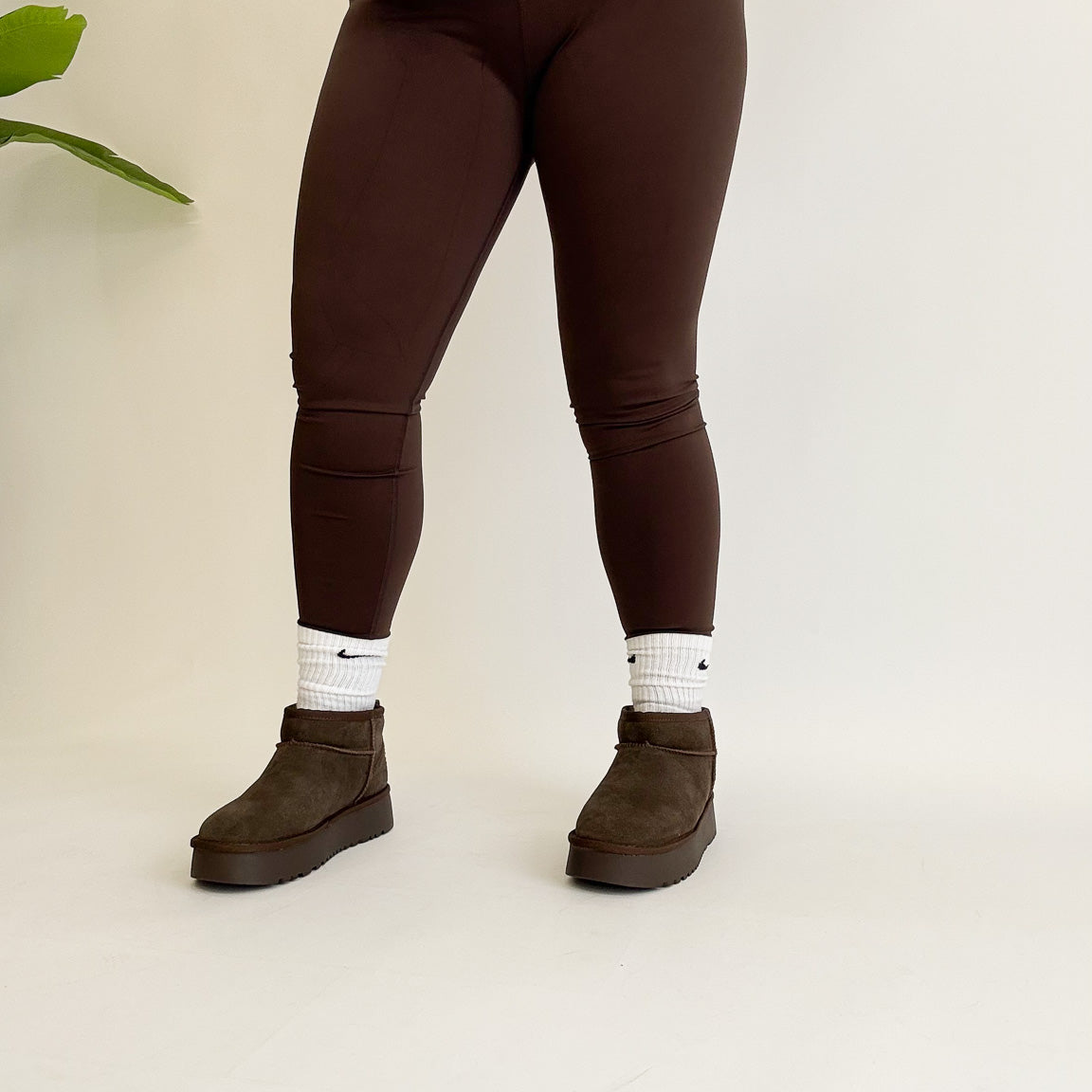 SPORTLEGGING NORFY - KOFFIE BRUIN