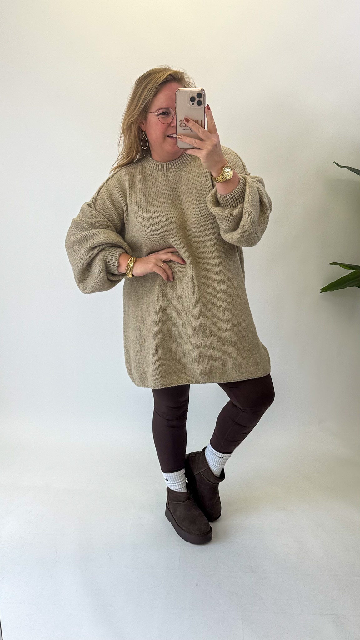 SPORTLEGGING NORFY - KOFFIE BRUIN