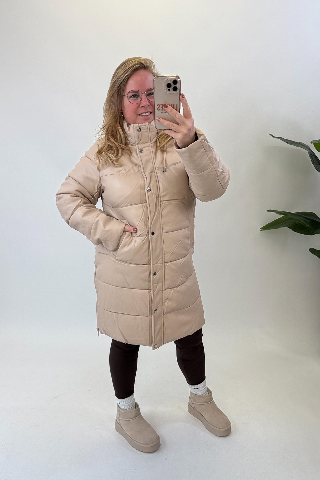 BO DENIM WESTE (38 BIS 50) - SCHWARZ