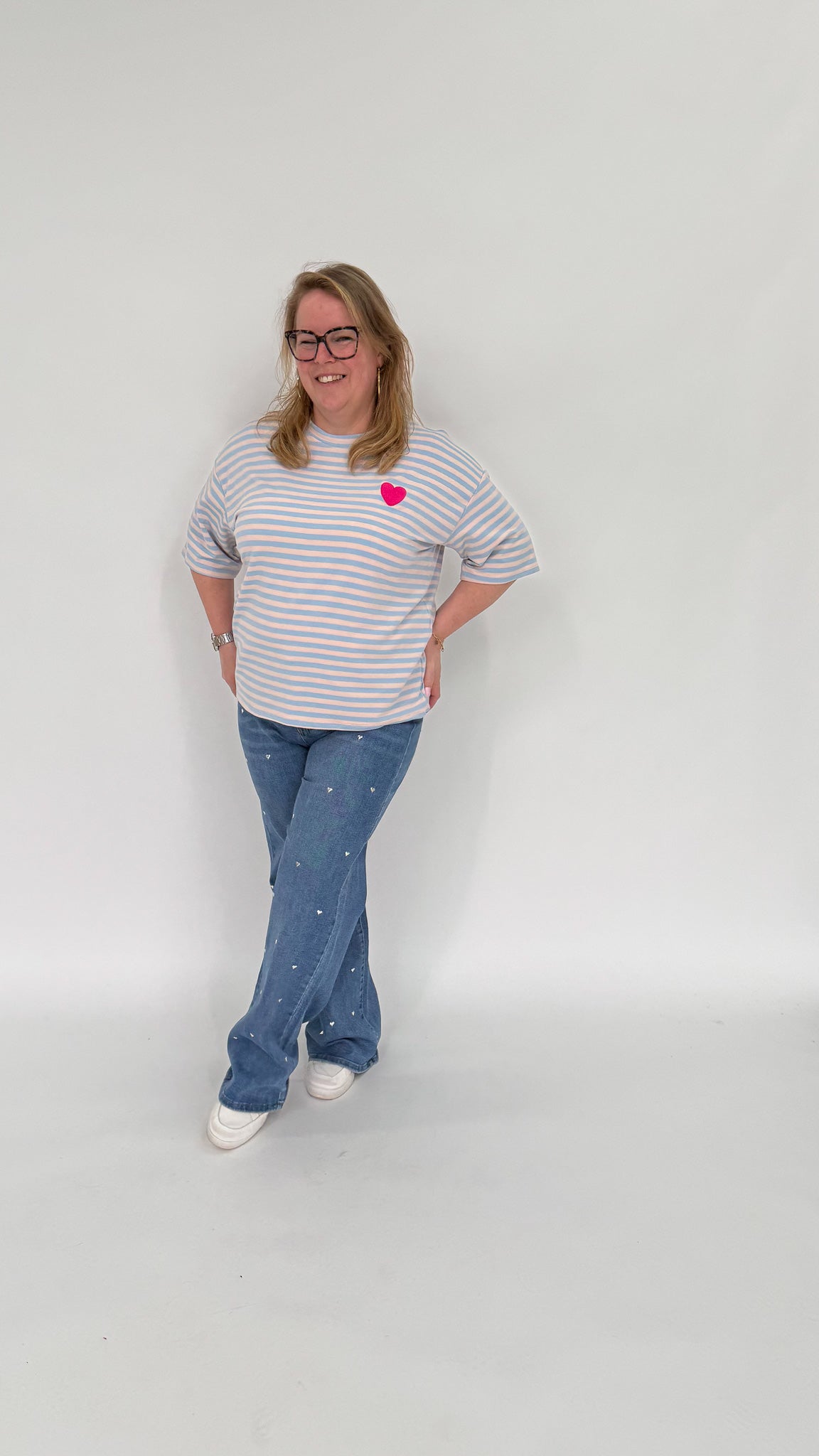 STREEP T-SHIRT HART -1998