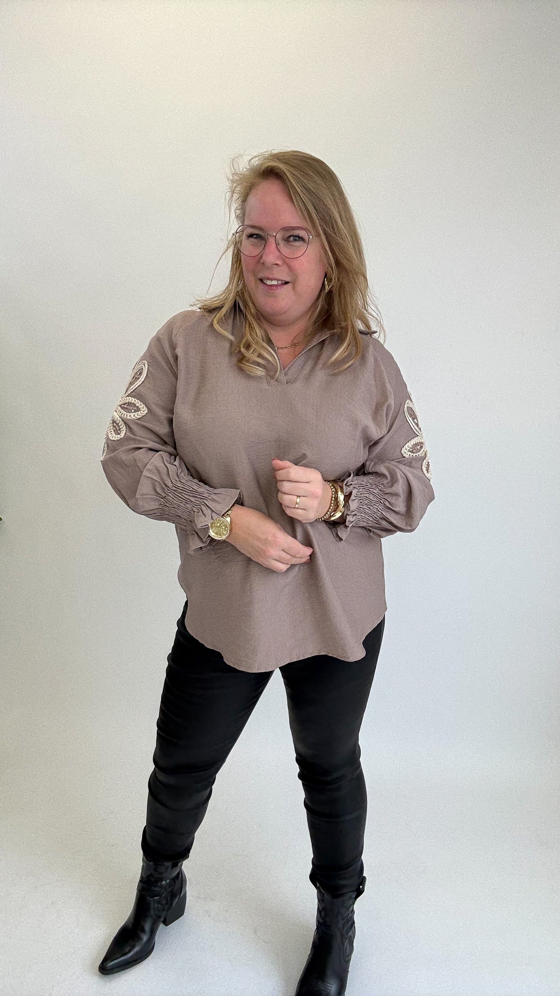 LUXERY FLOWER TOP - 1757