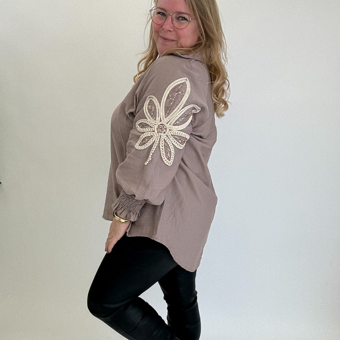 LUXERY FLOWER TOP - 1757