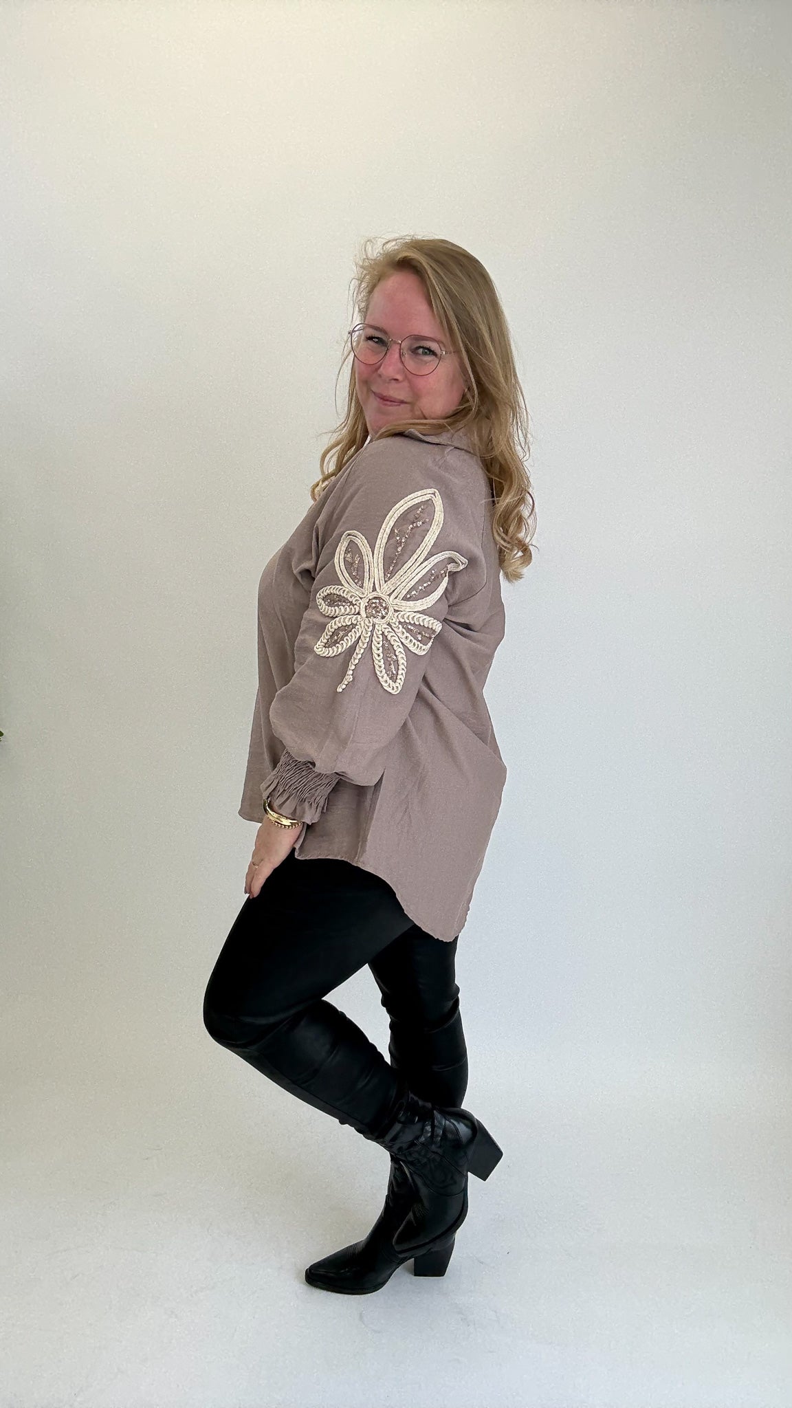 LUXERY FLOWER TOP - 1757